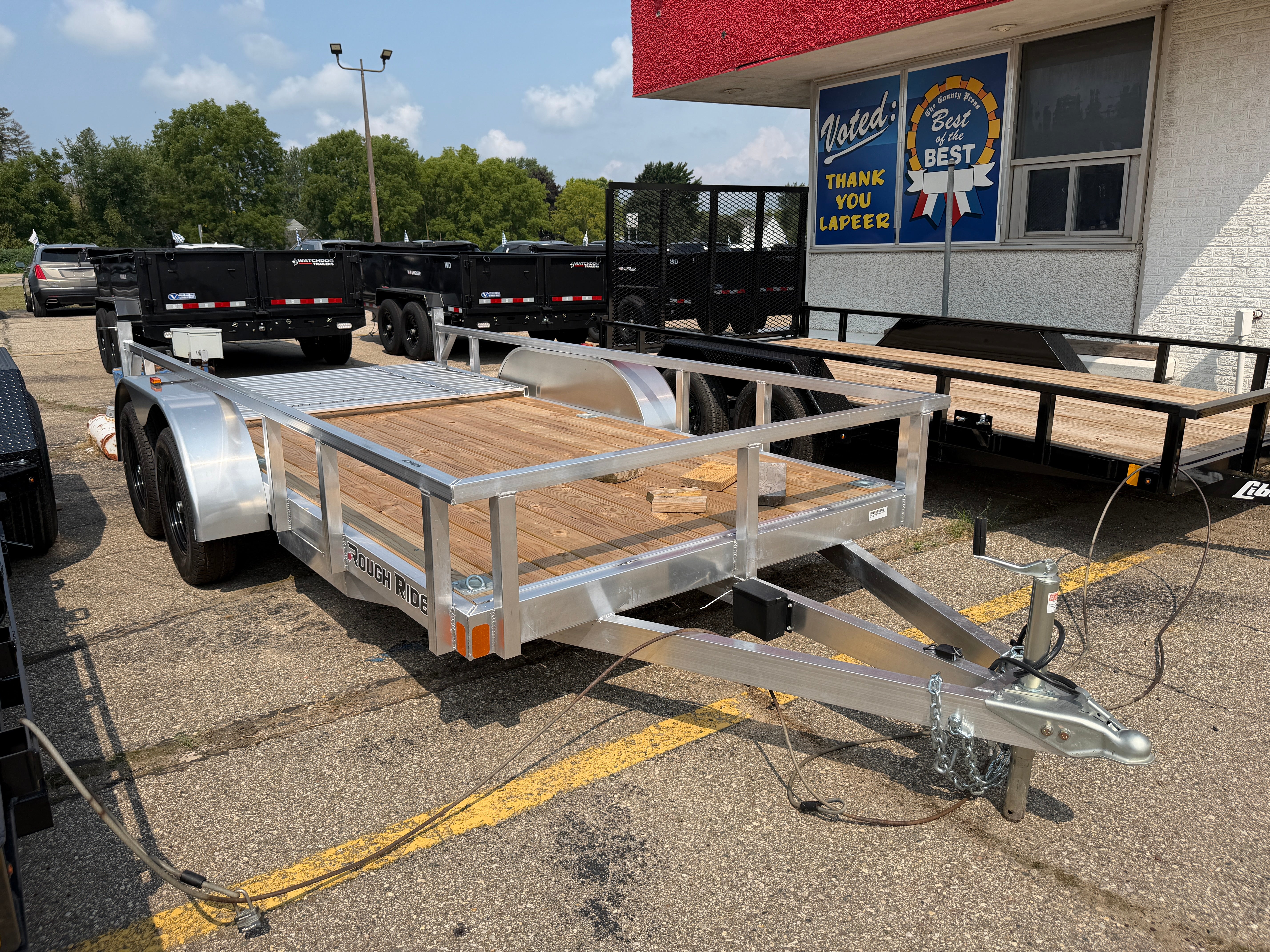 2027 Rough Rider 6.5' x 14' Utility Trailer