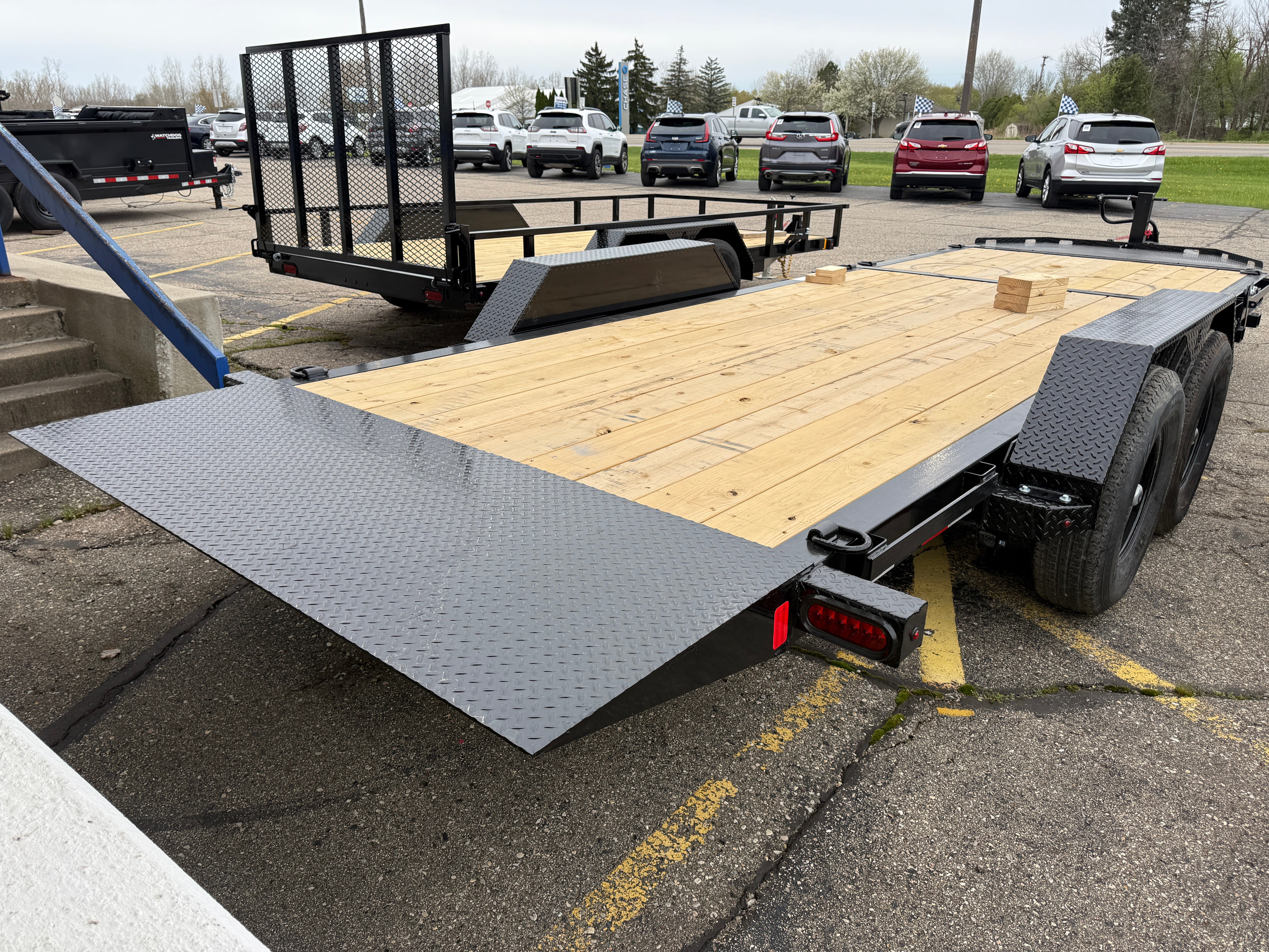 2026 Liberty 83" x 22' Tilt Deck Equipment Trailer