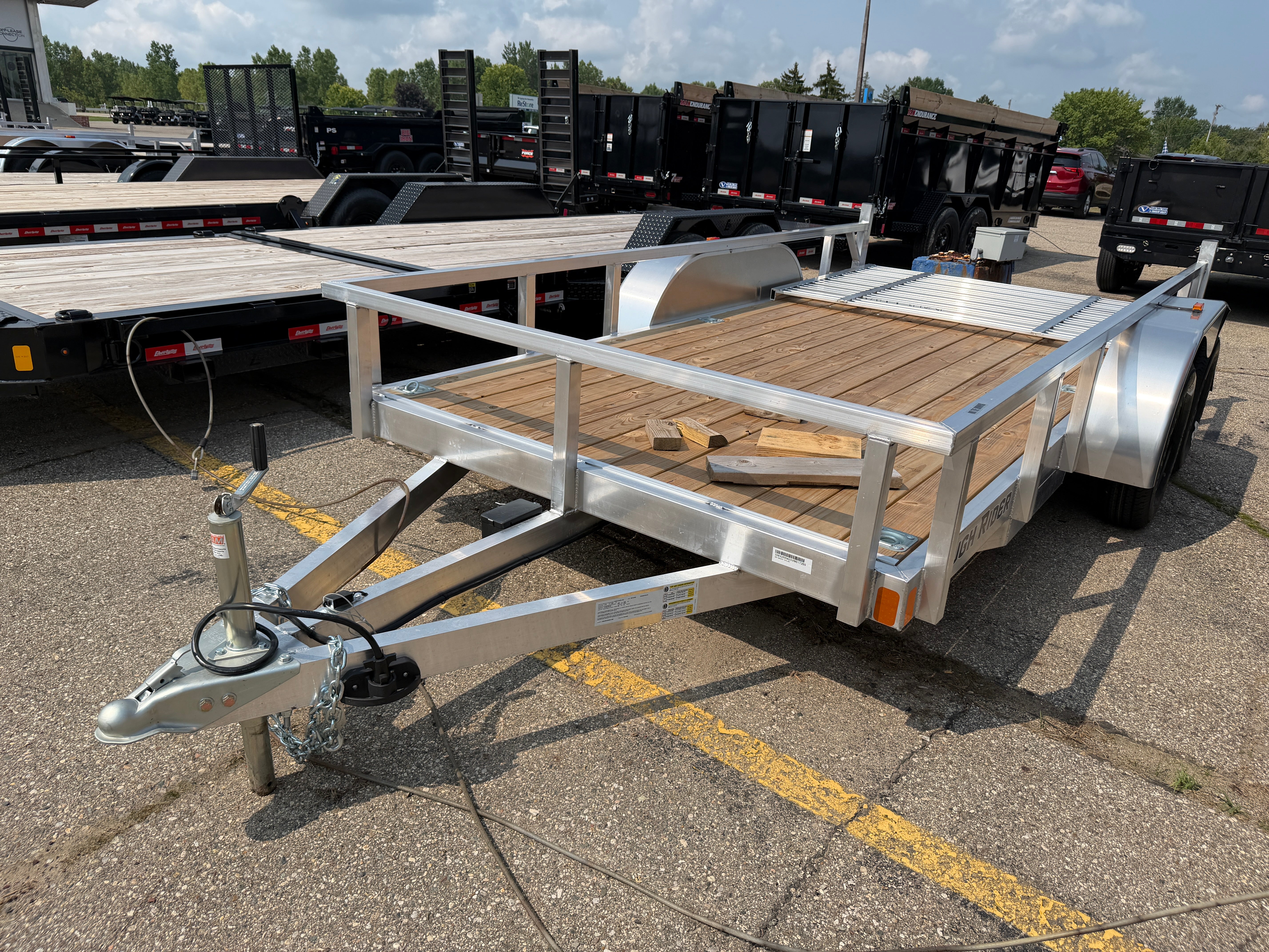 2027 Rough Rider 6.5' x 14' Utility Trailer