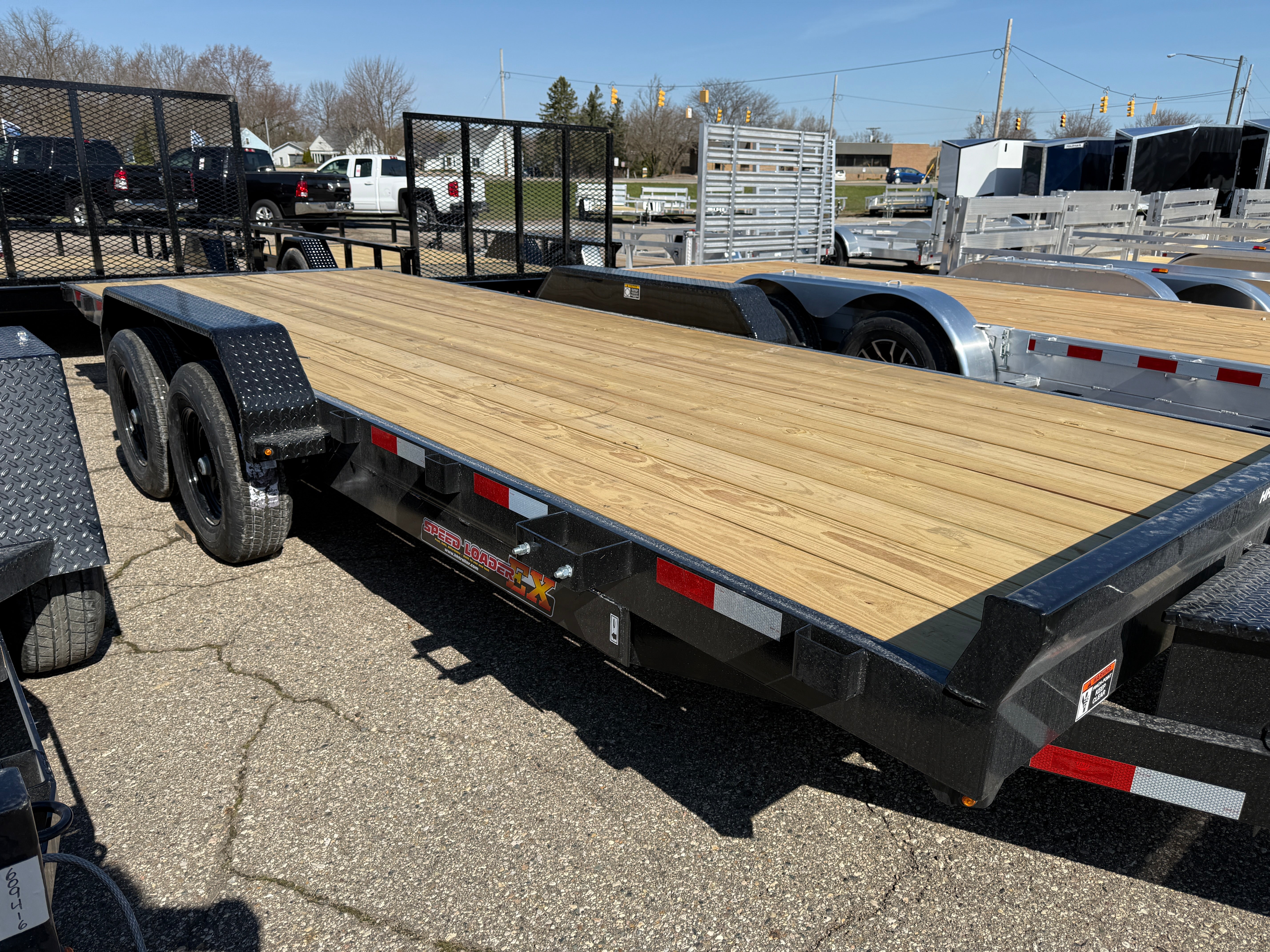 2025 H&H 82" x 20' Electric Tilt Speed Loader Car Hauler