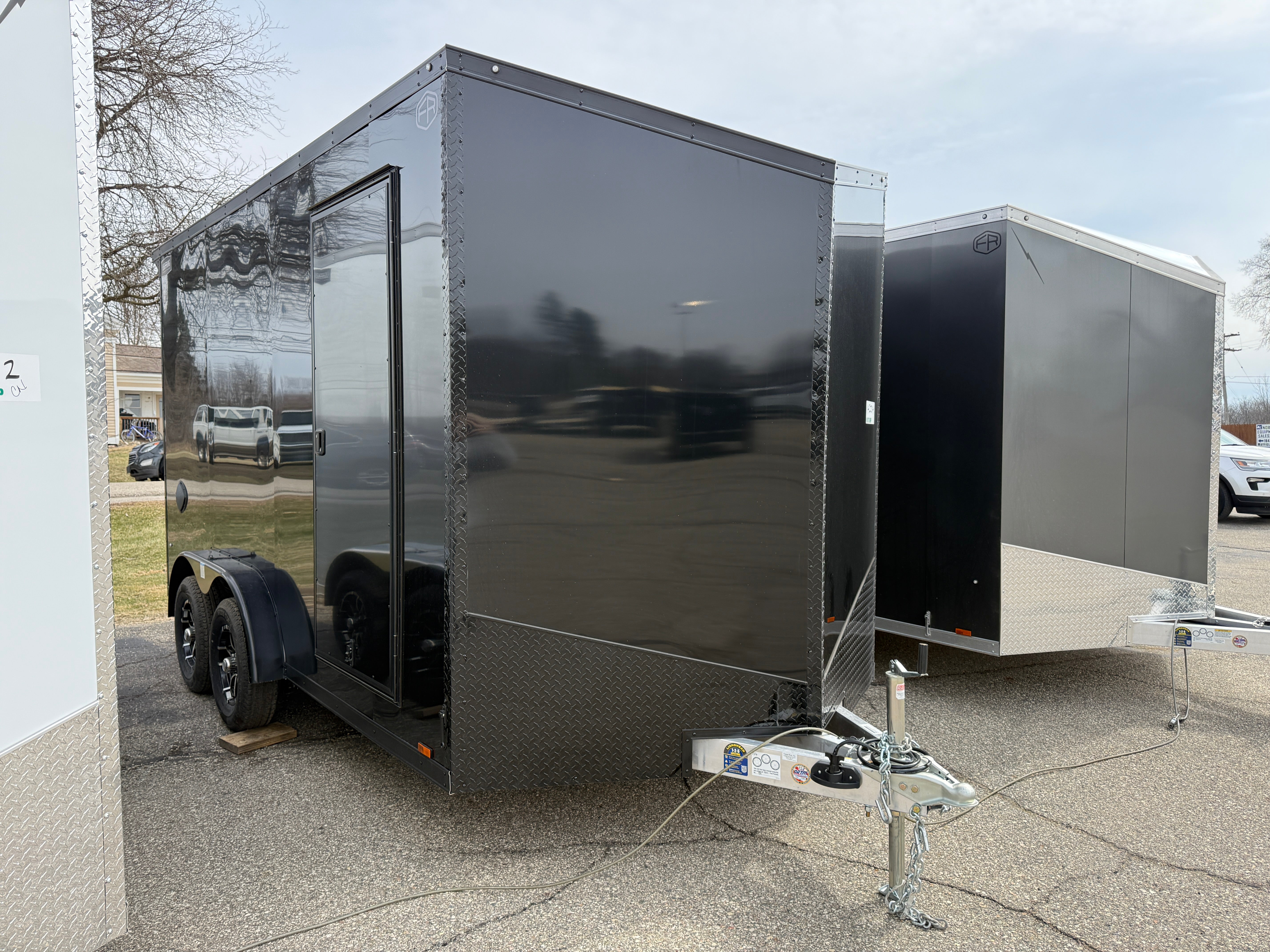 2026 Lightning Aluminum 7.5' x 14' Enclosed Cargo Trailer