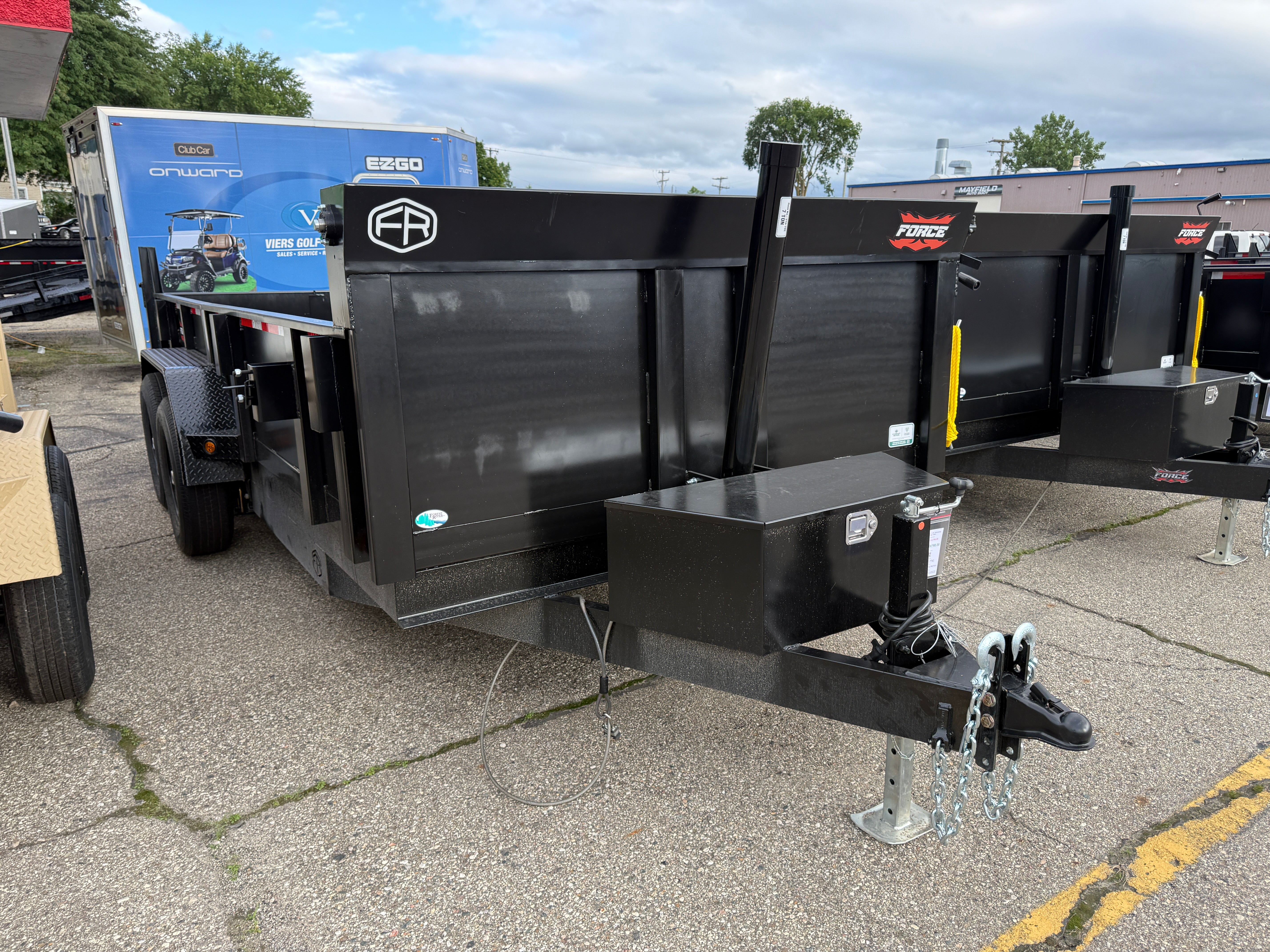 2026 Force 7' x 16' Telescoping Dump Trailer