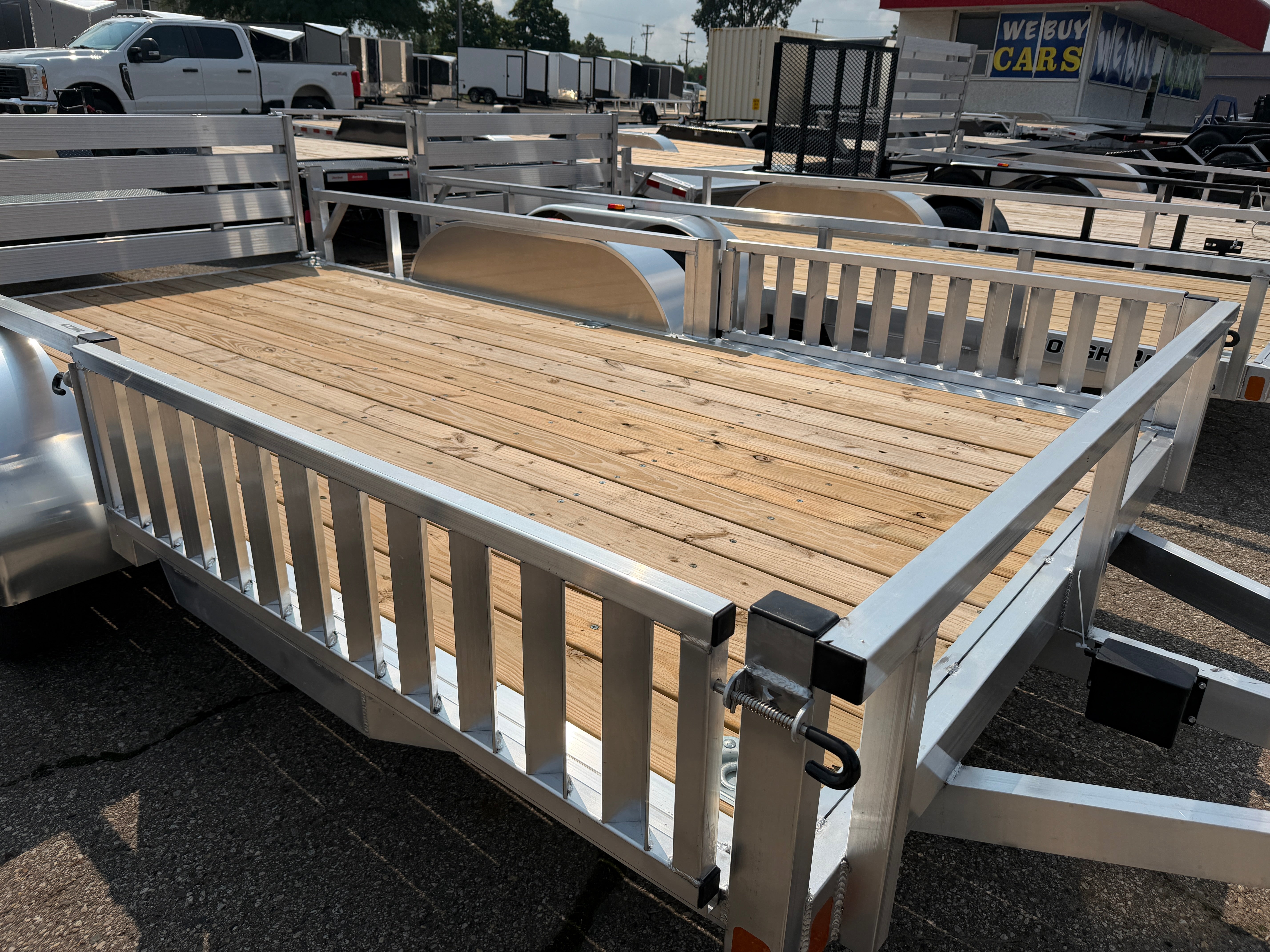 2027 Rough Rider Aluminum 7' x 14' Utility ATV Trailer