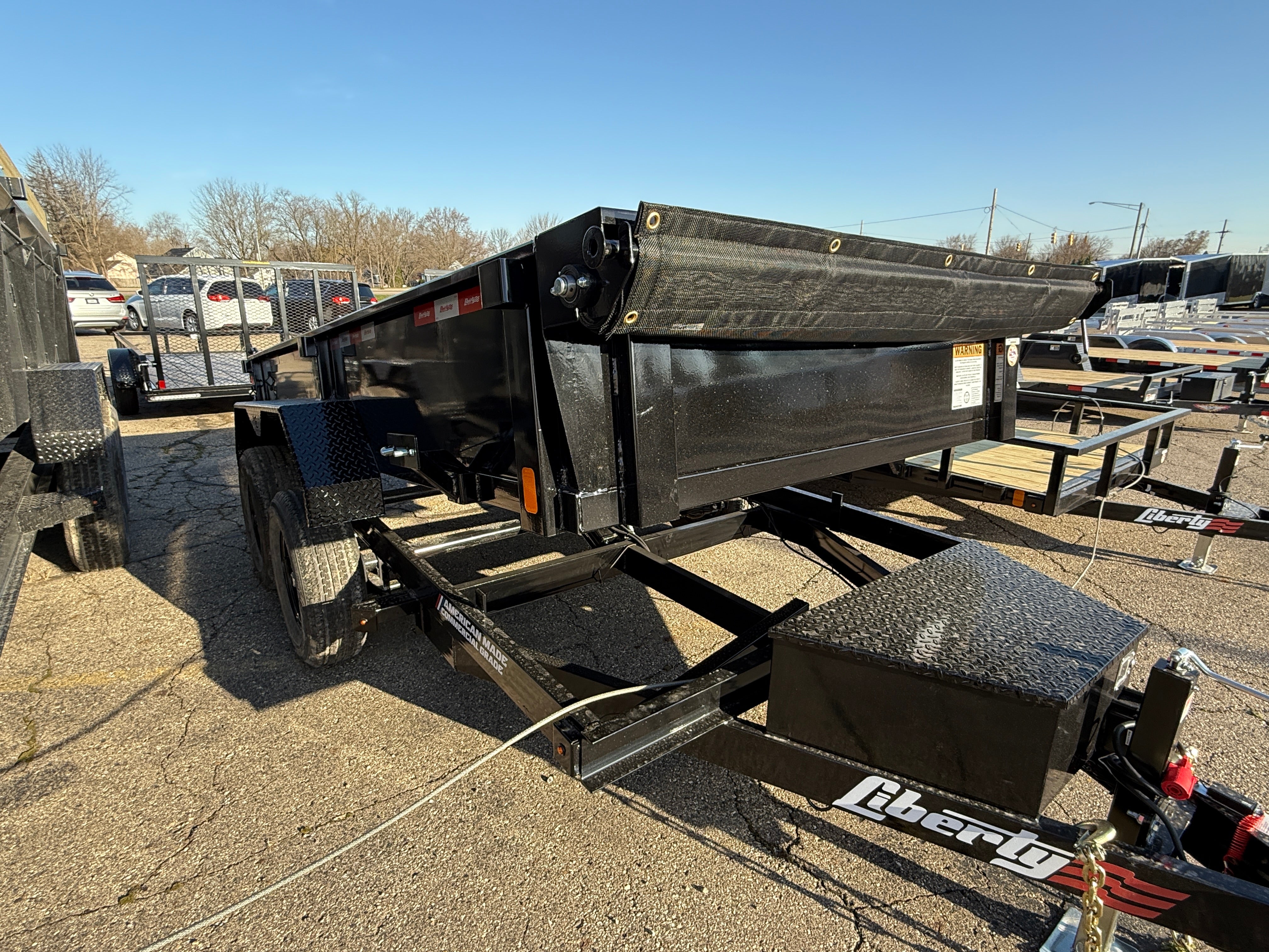 2025 Liberty 72" x 12' Dump Trailer