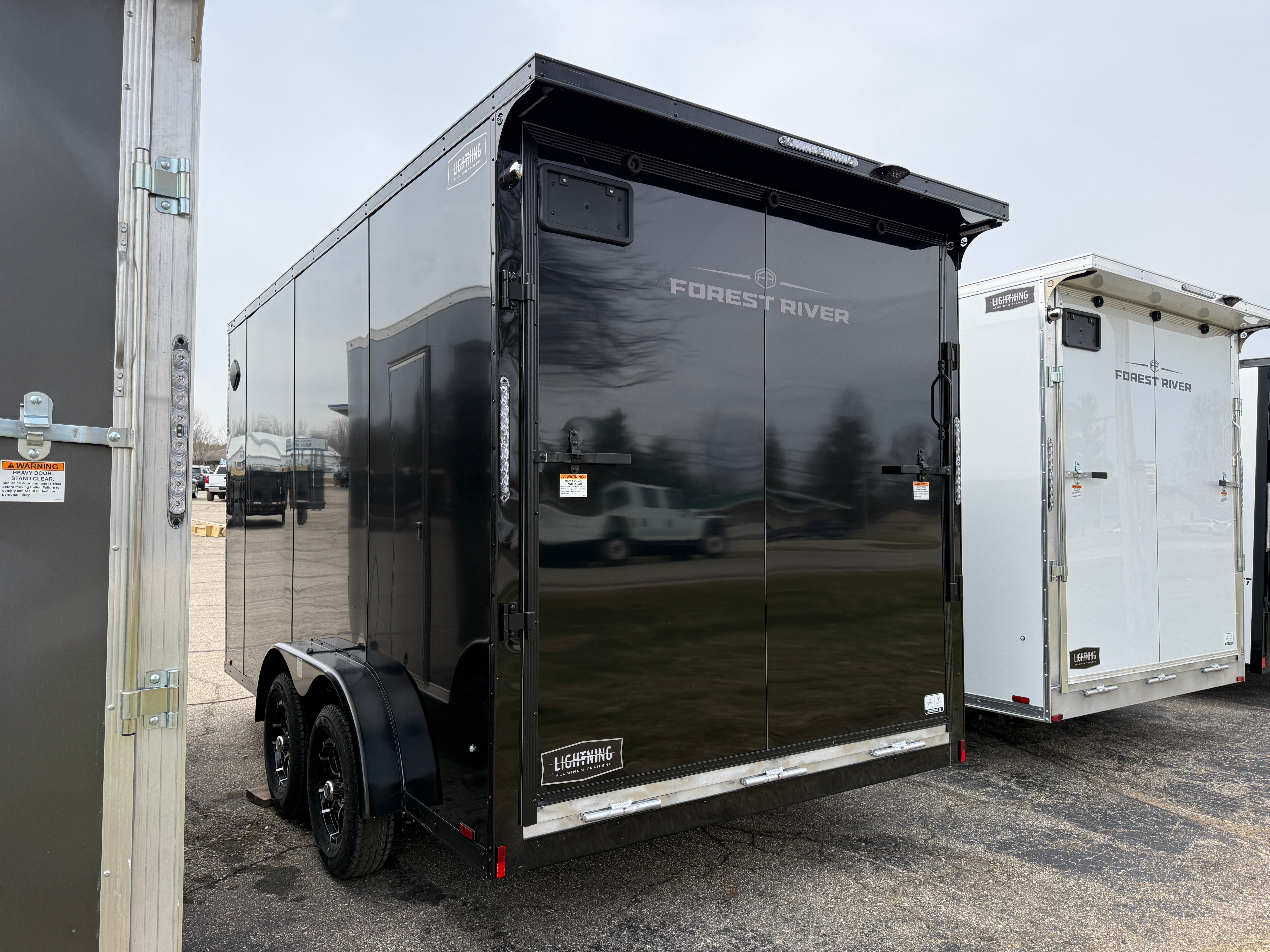 2026 Lightning Aluminum 7.5' x 14' Enclosed Cargo Trailer