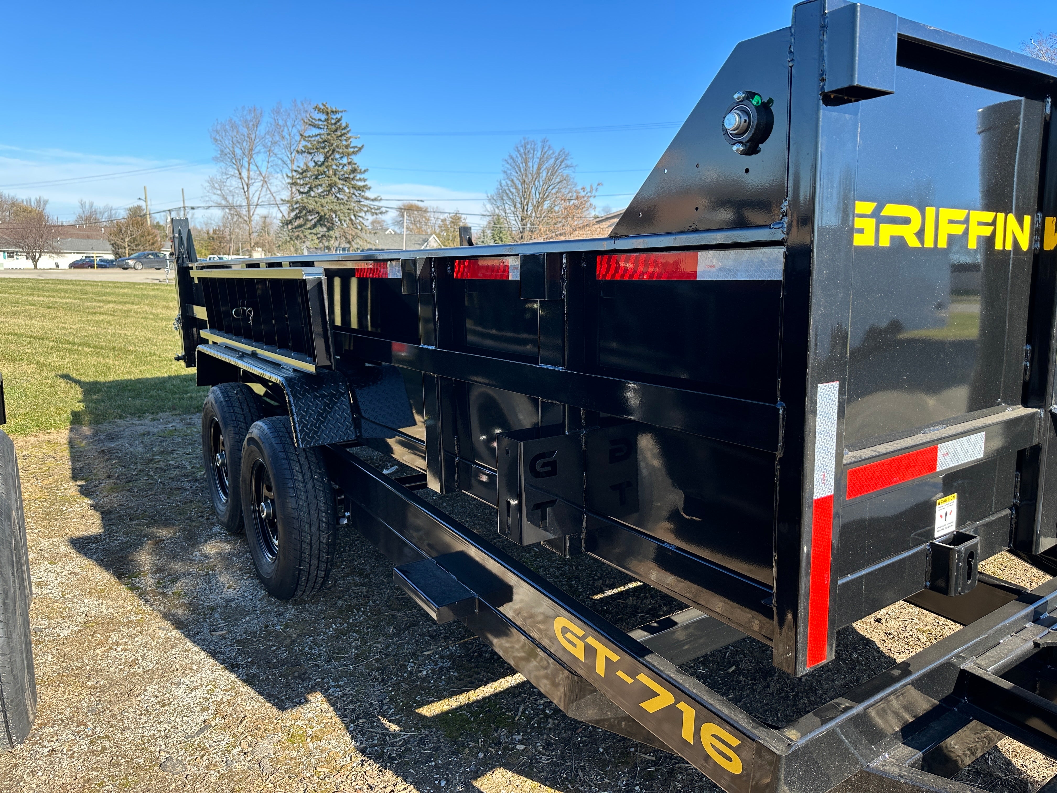 2024 Griffin GT-716 Dump Trailer, 14 K Telescoping
