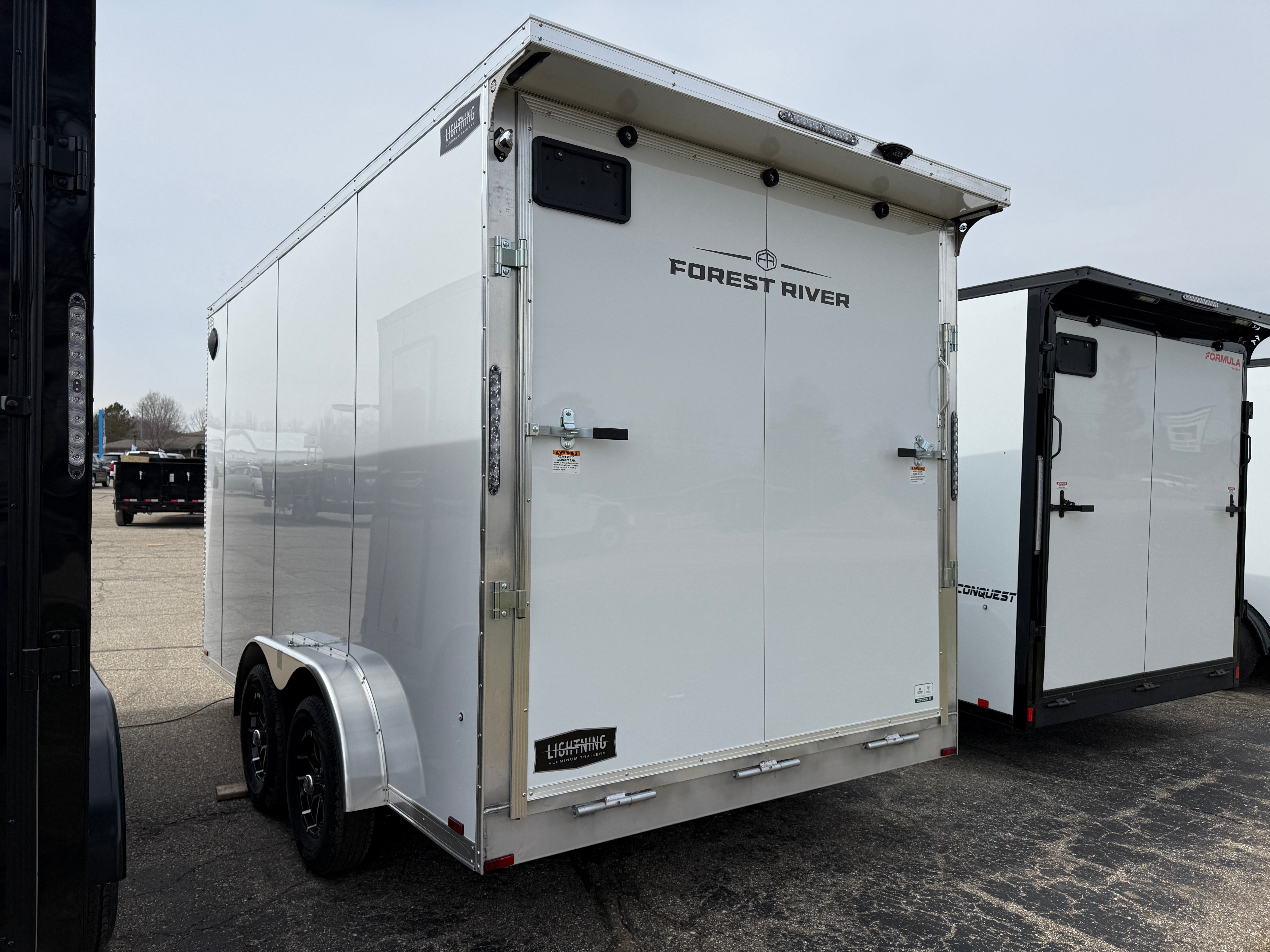 2026 Lightning Aluminum 7.5' x 14' Enclosed Cargo Trailer