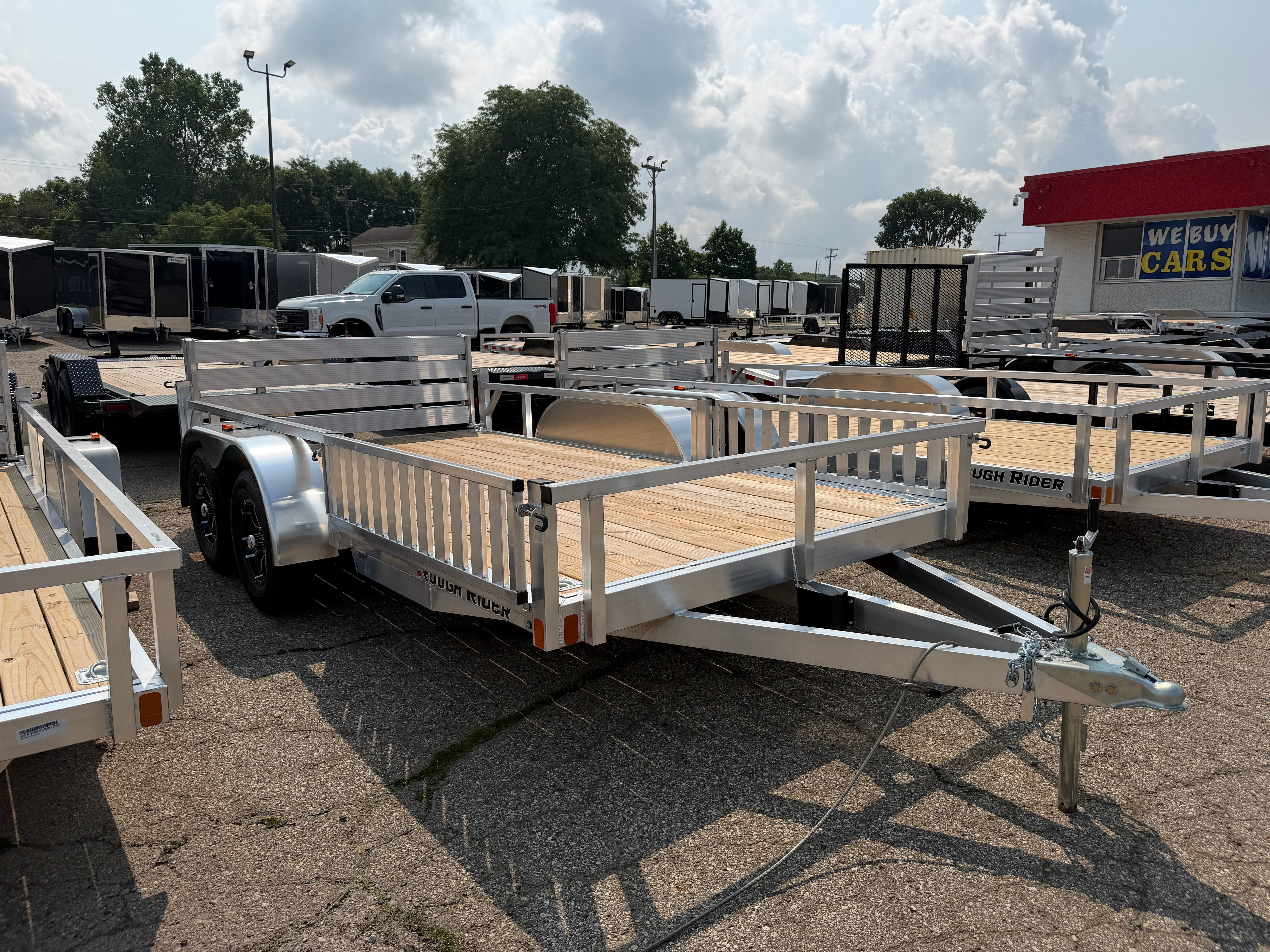 2027 Rough Rider Aluminum 7' x 14' Utility ATV Trailer