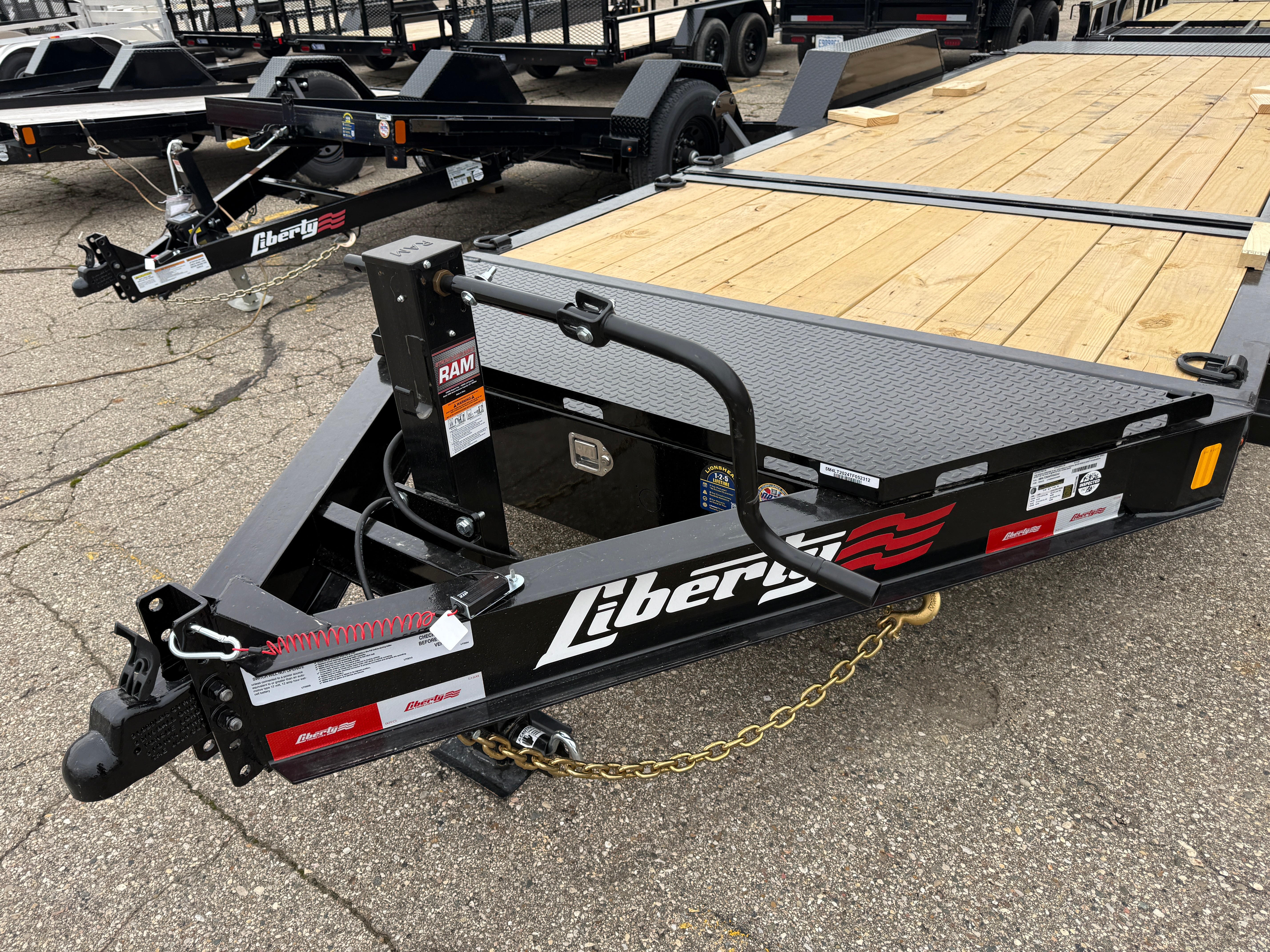 2026 Liberty 83" x 20' Tilt Deck Equipment Trailer