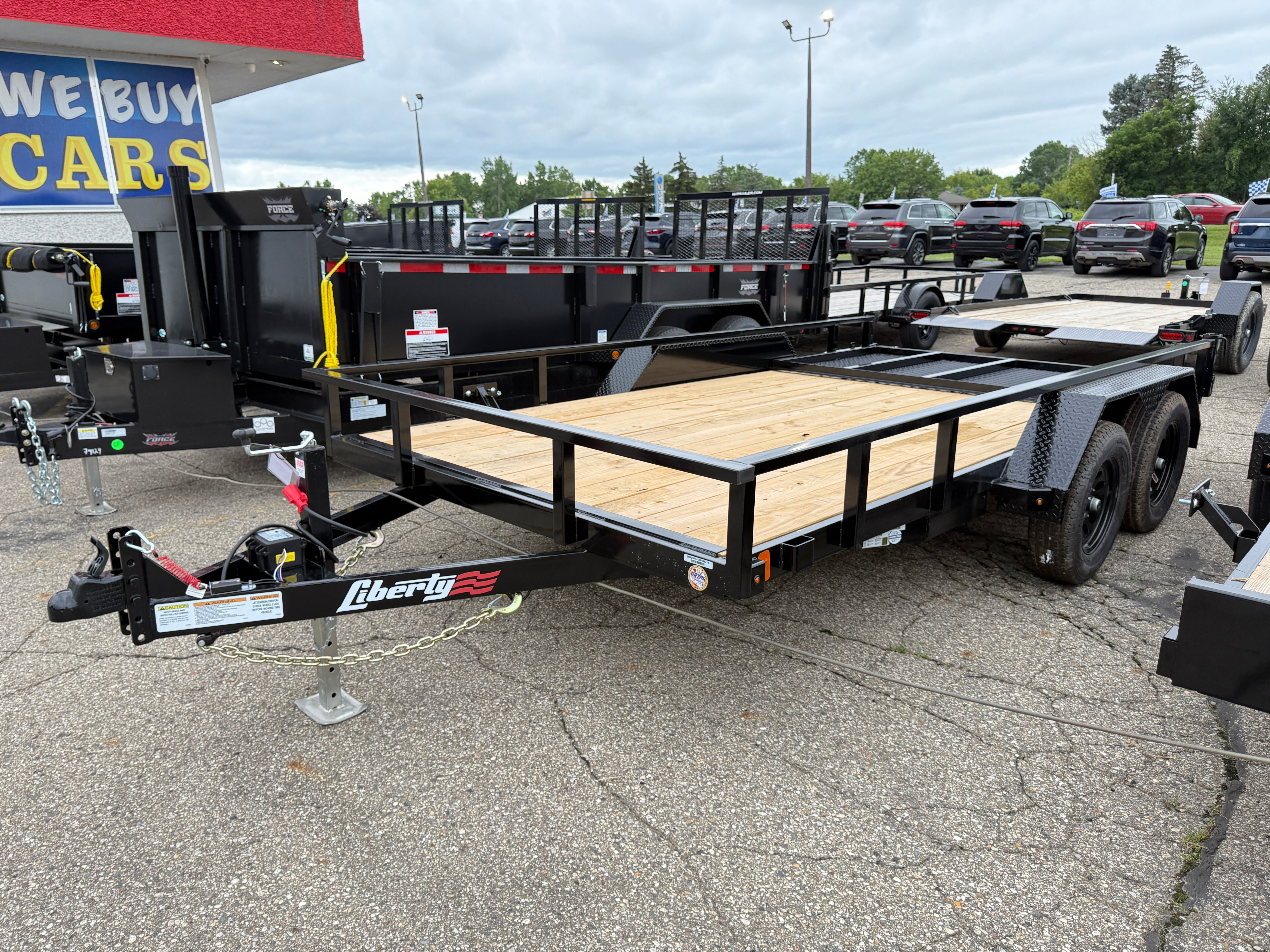 2025 Liberty 83" x 14' Utility Trailer