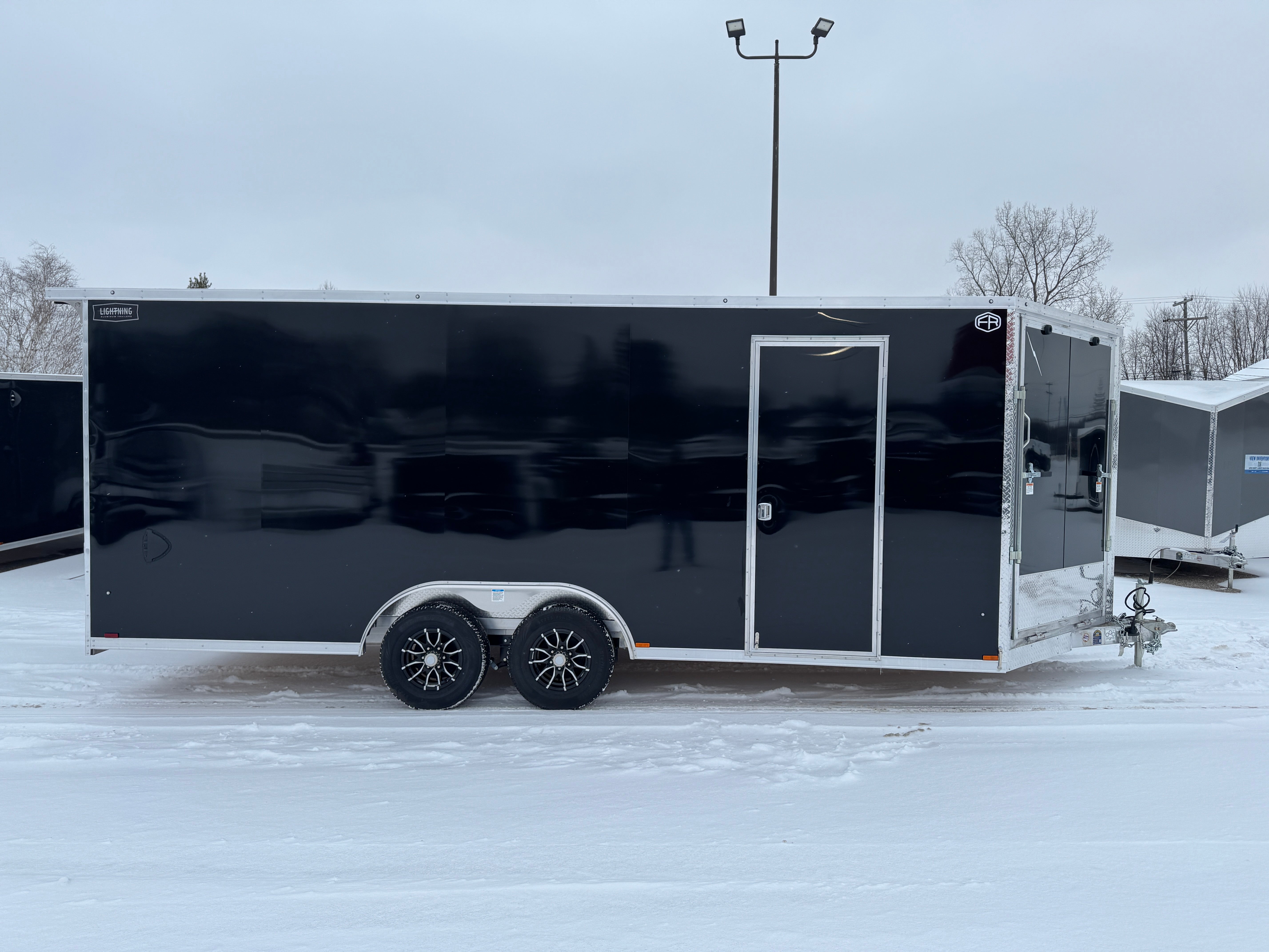 2026 Lightning Aluminum 8.5' x 20' Enclosed Car Hauler / Snowmobile Trailer