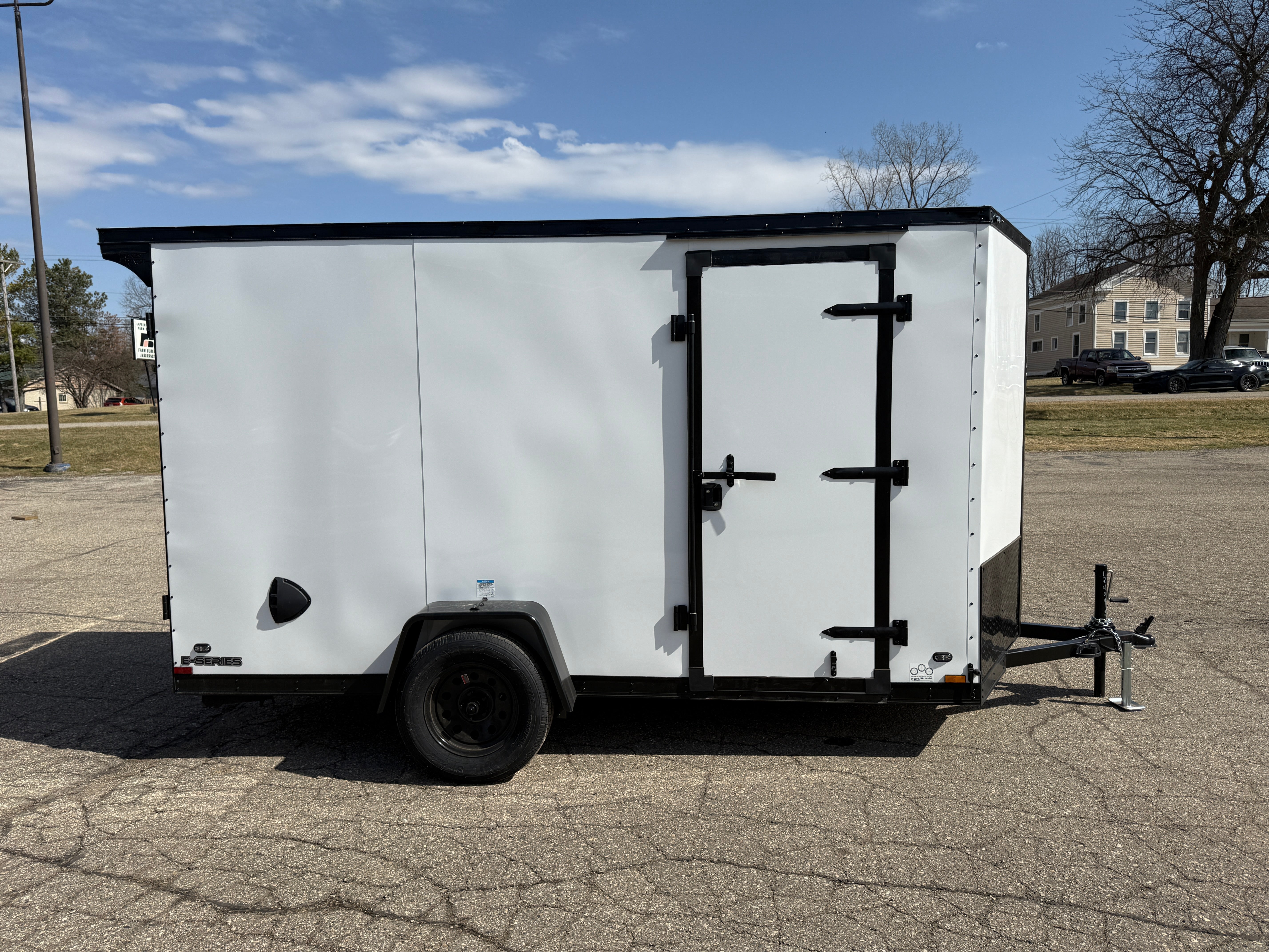 DAMAGED - 2025 Cargo Mate E-Series 6' x 12' Enclosed Trailer