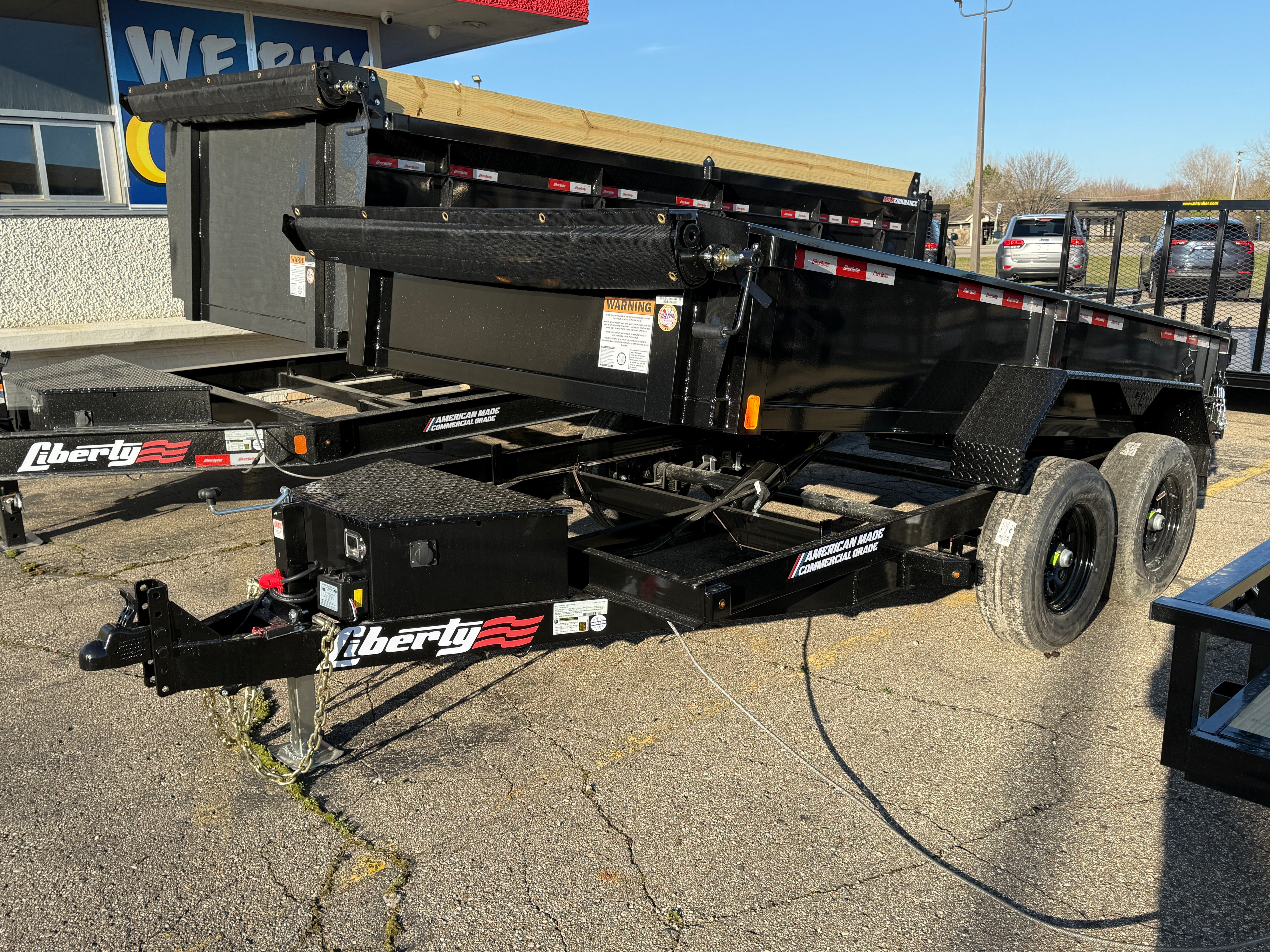 2025 Liberty 72" x 12' Dump Trailer