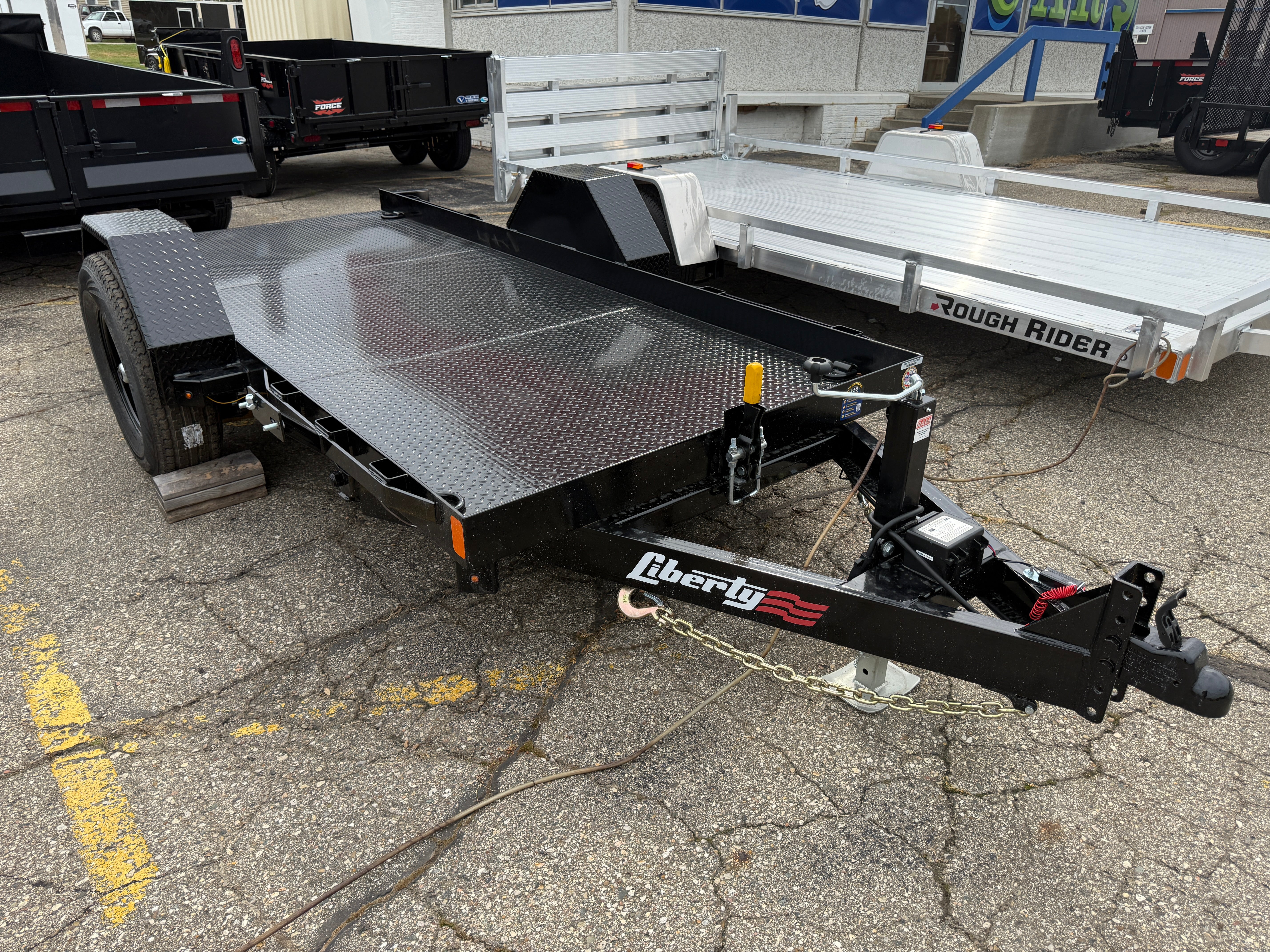2026 Liberty 60" x 12' Tilt Deck Equipment Trailer