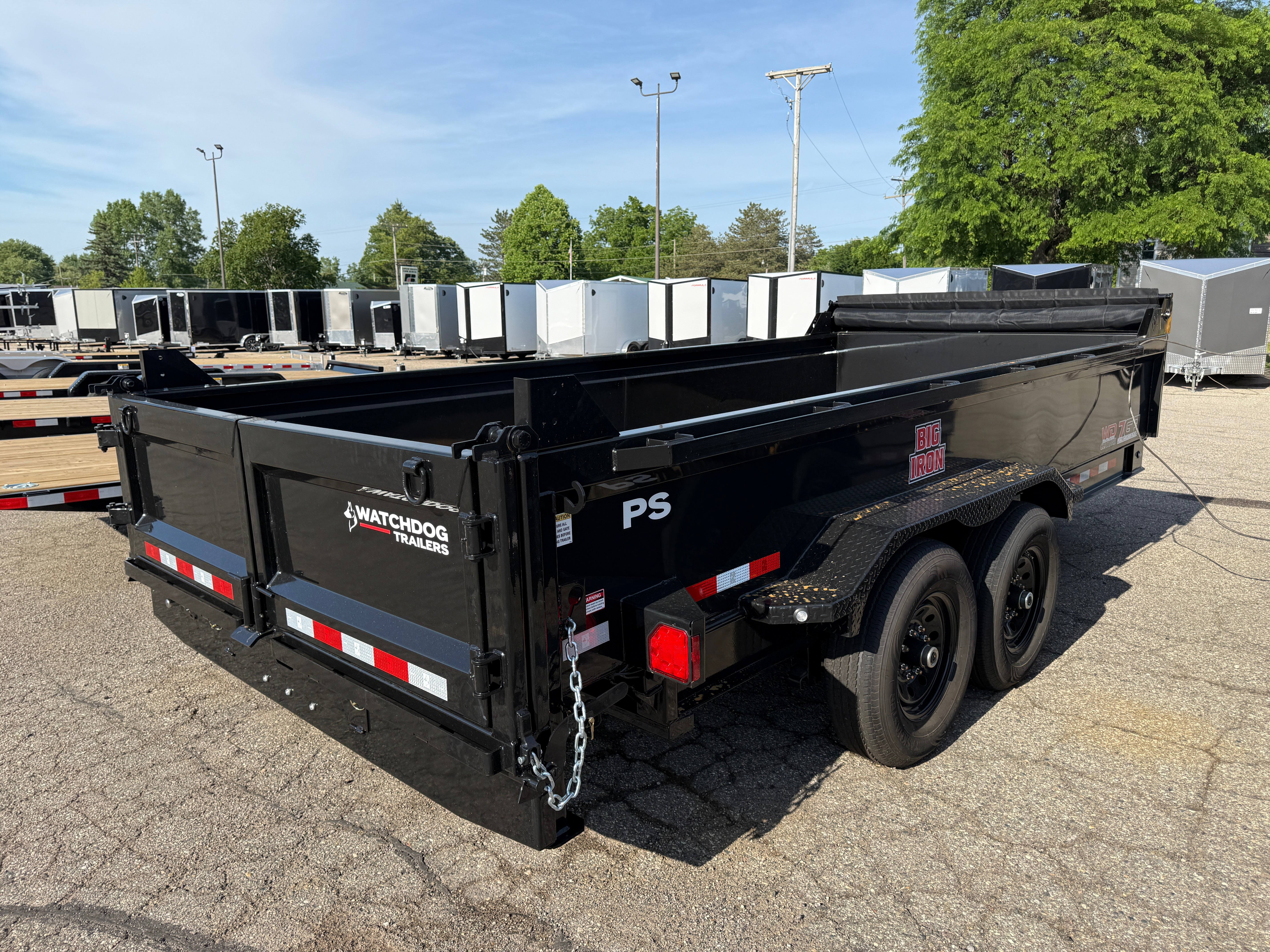 2026 Watchdog 7' x 16' Big Iron Dump Trailer