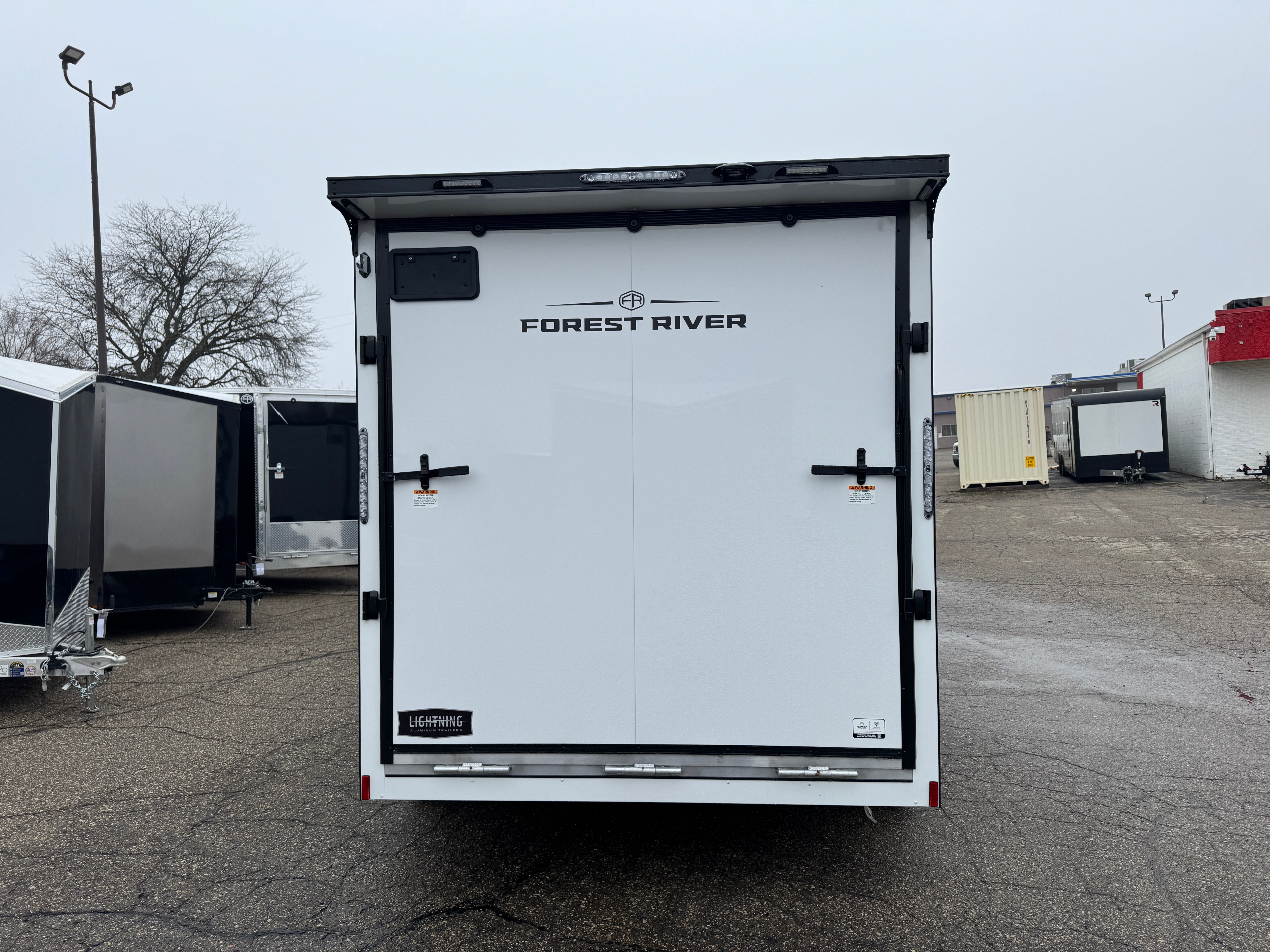 2026 Lightning Aluminum 7.5' x 14' Enclosed Cargo Trailer