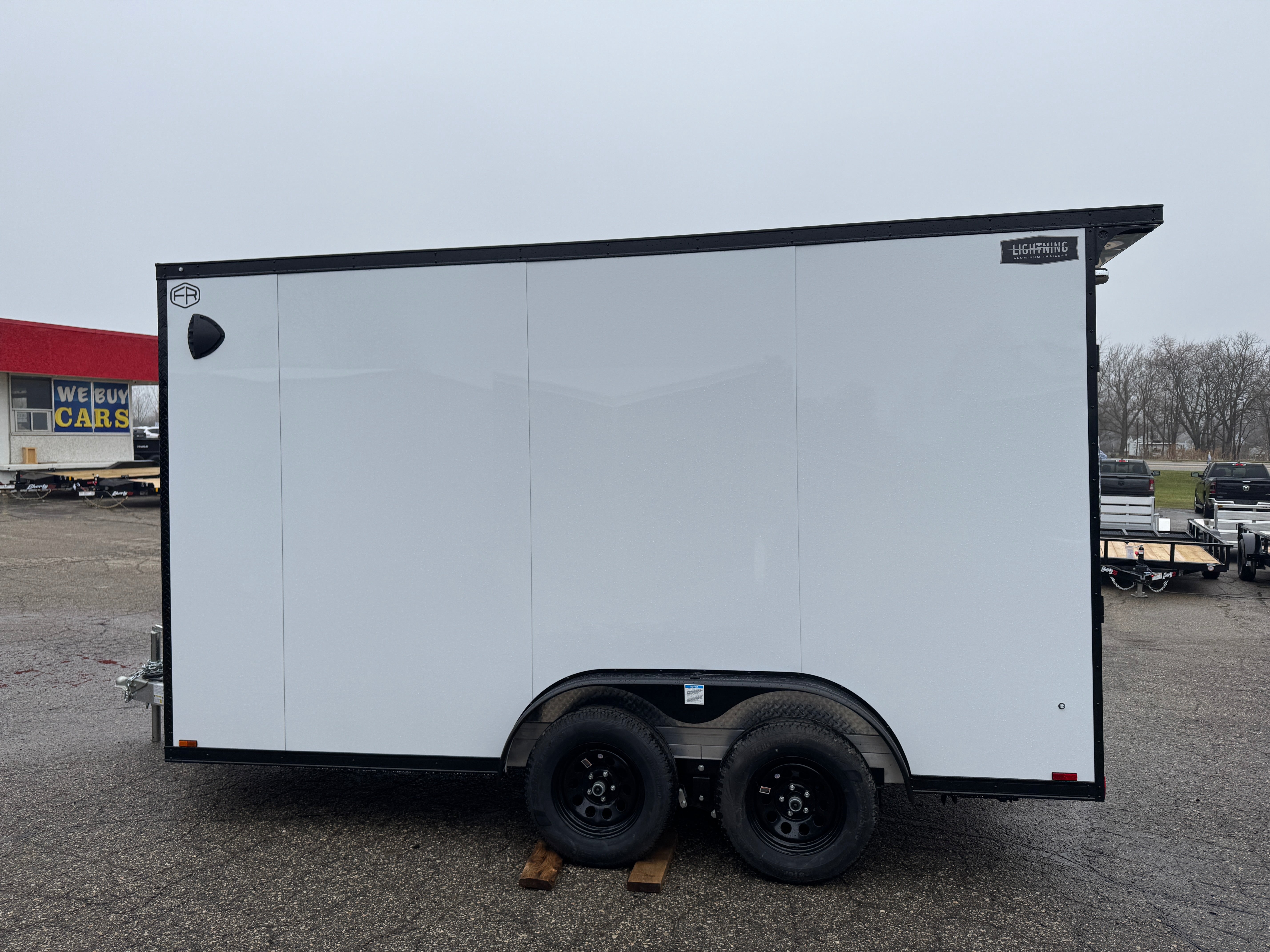 2026 Lightning Aluminum 7.5' x 14' Enclosed Cargo Trailer