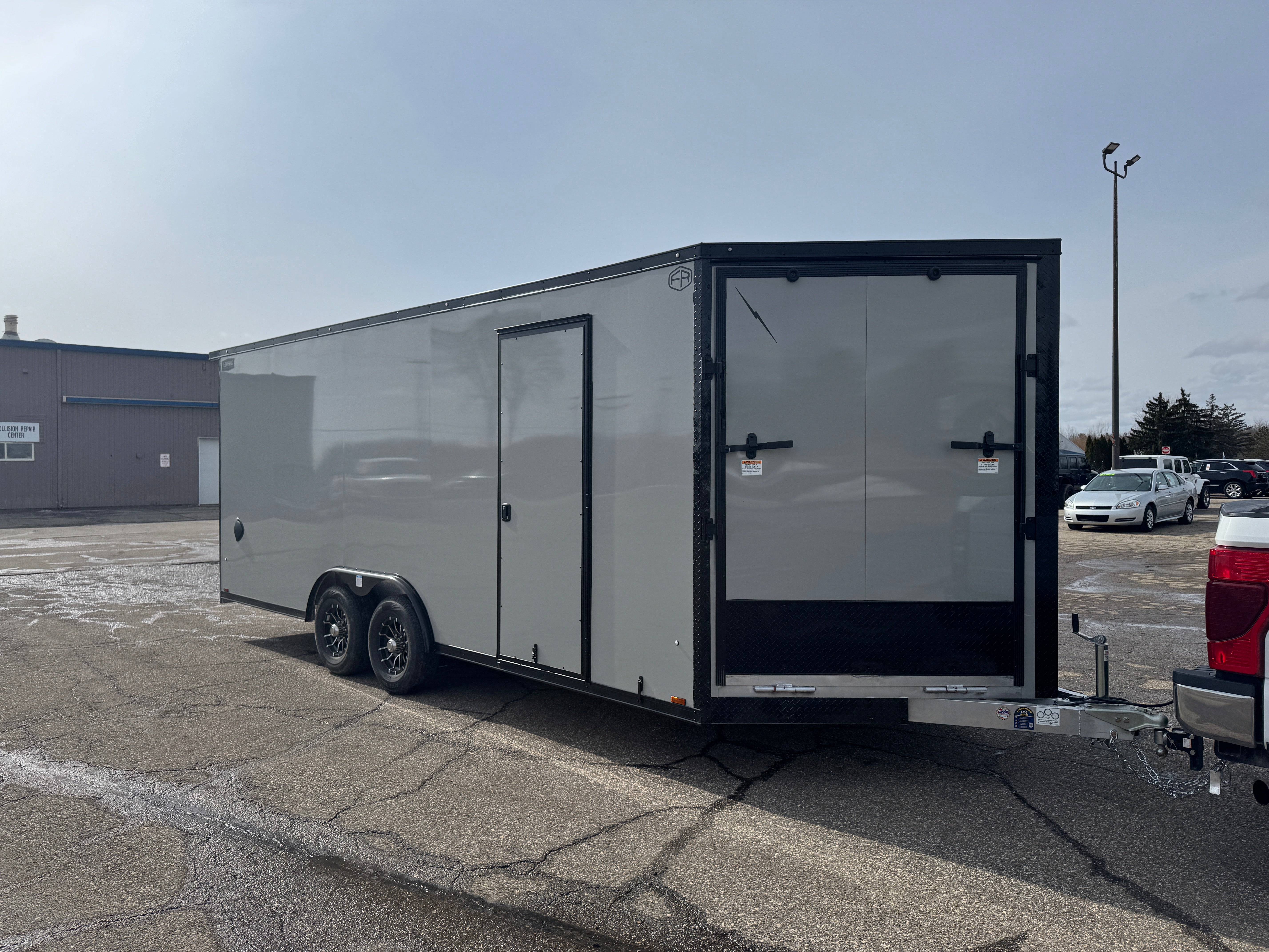2026 Lightning Aluminum 8.5' x 20' Enclosed Car Hauler / Snowmobile Trailer