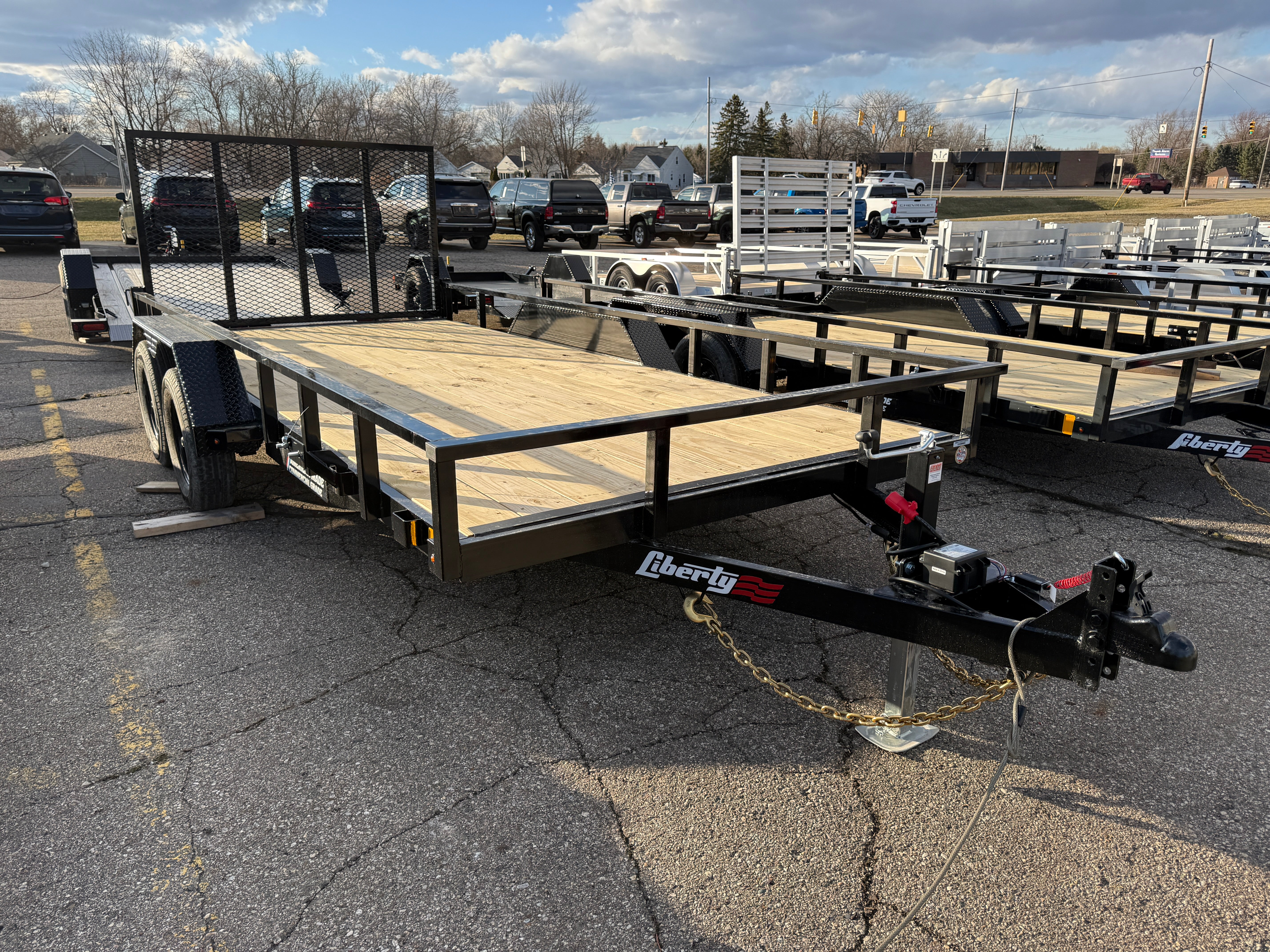 2026 Liberty 83" x 16' Utility Trailer