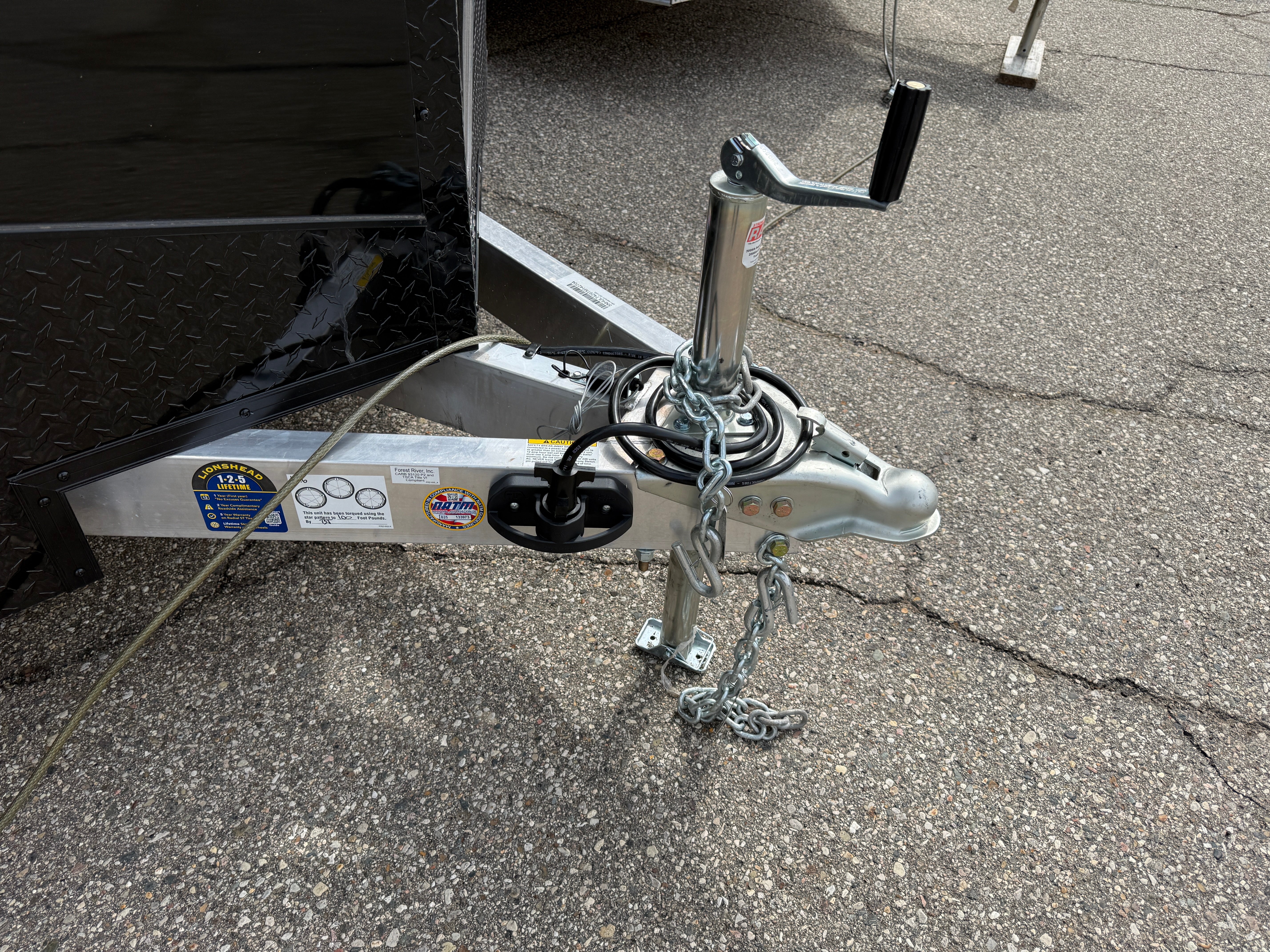 2026 Lightning Aluminum 7.5' x 14' Enclosed Cargo Trailer