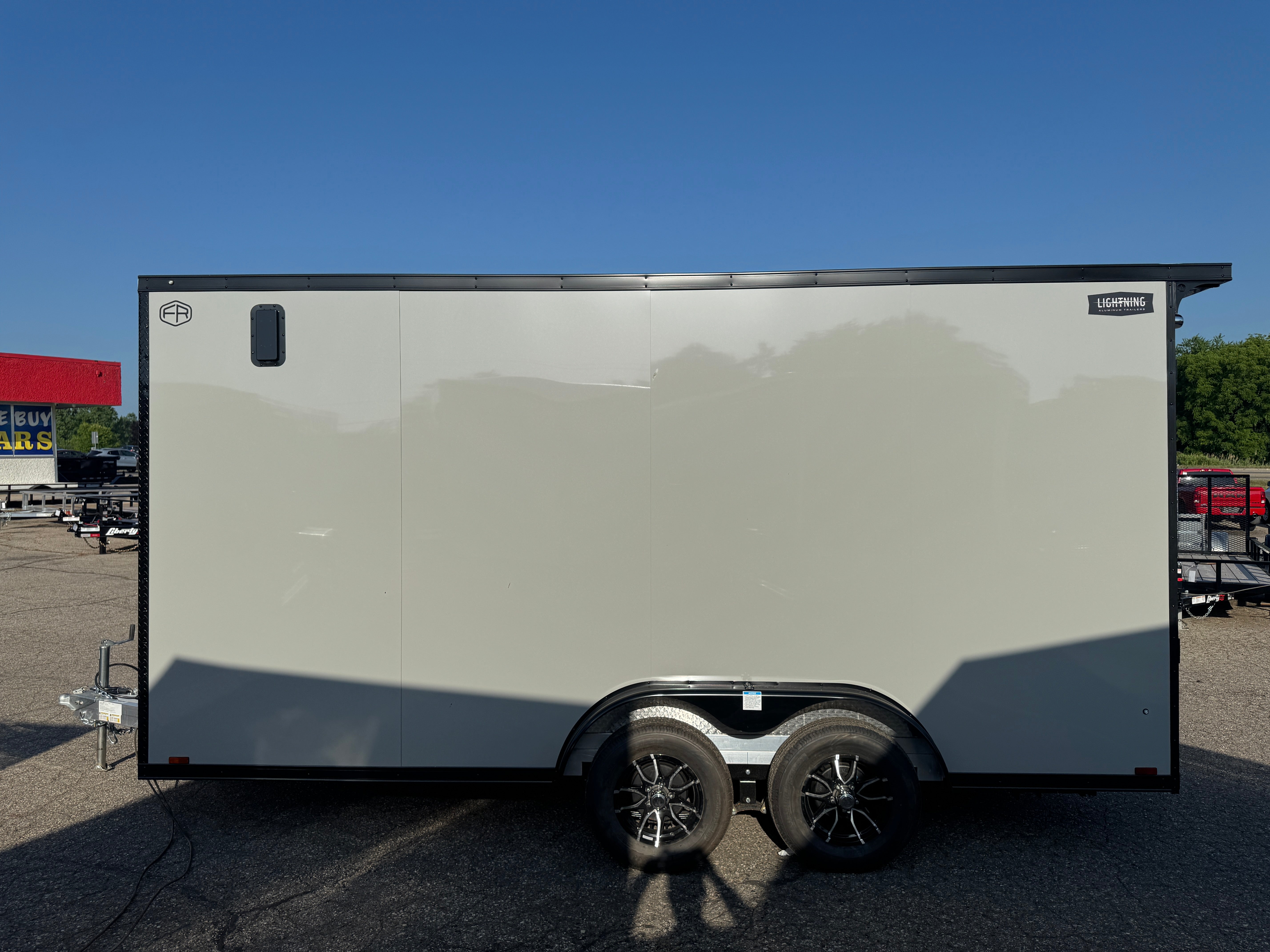2027 Lightning Aluminum 7.5' x 16' Enclosed Trailer