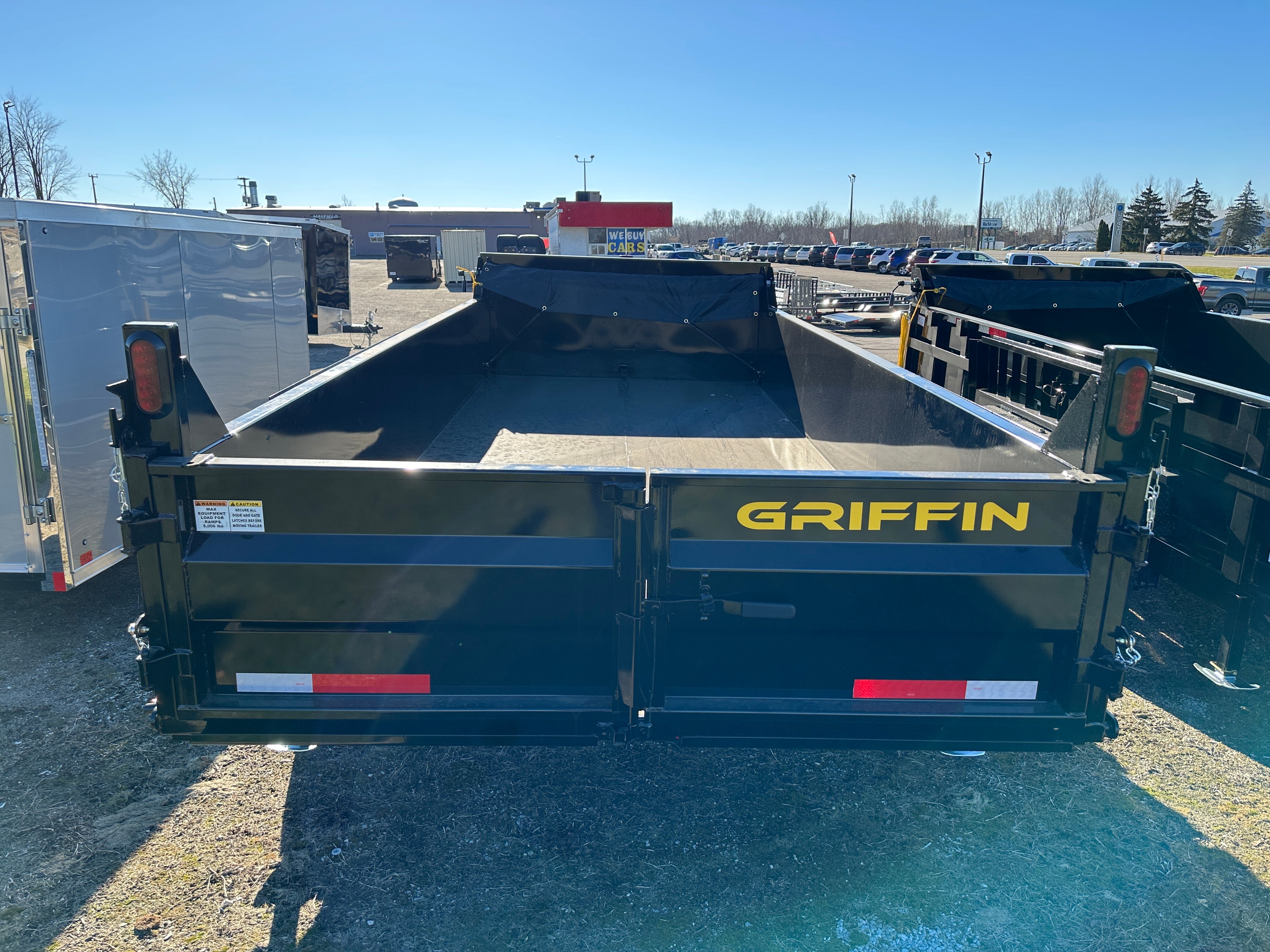 2024 Griffin GT-716 Dump Trailer, 14 K Telescoping