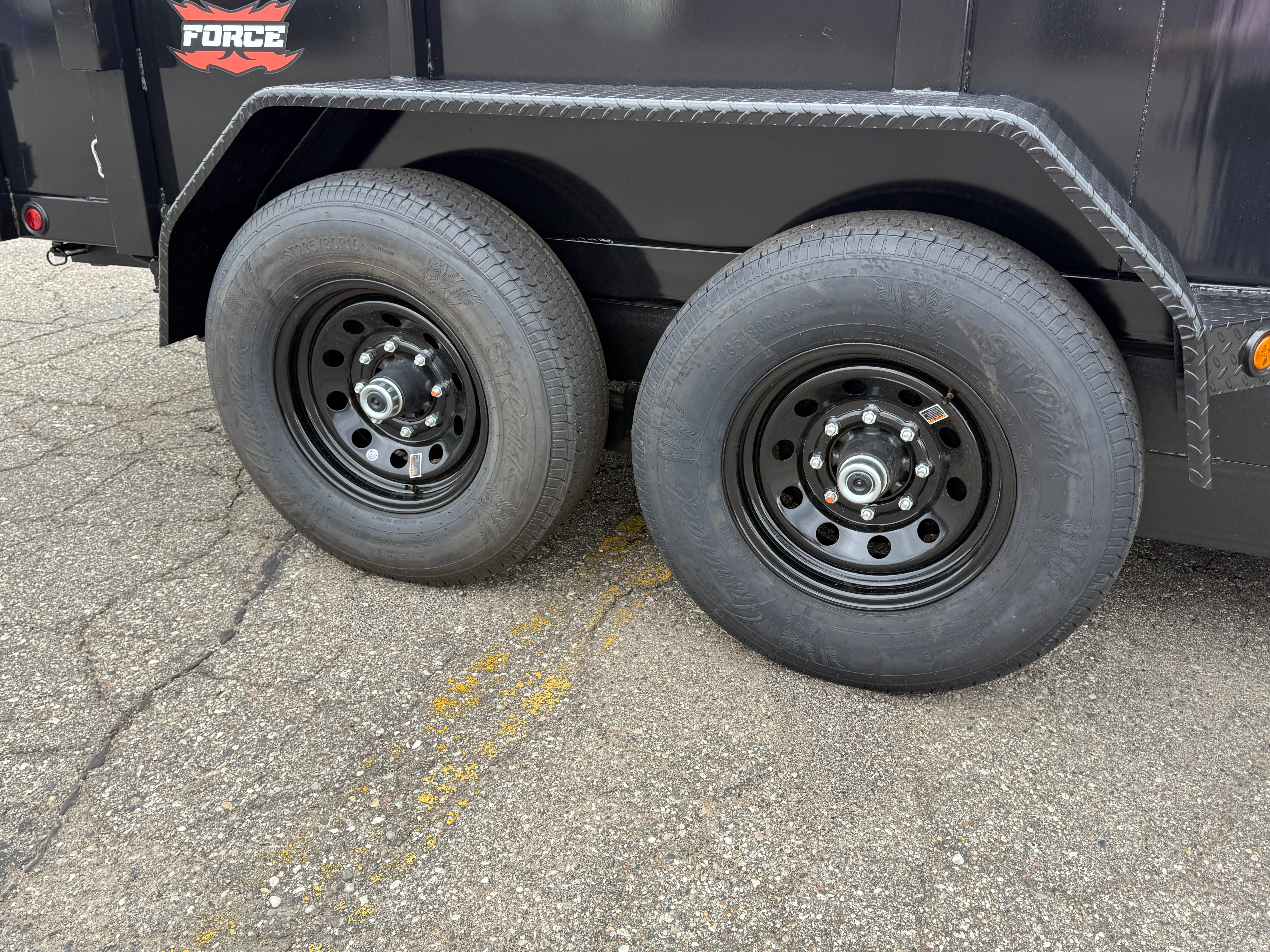 2026 Force 7' x 14' Telescoping Dump Trailer