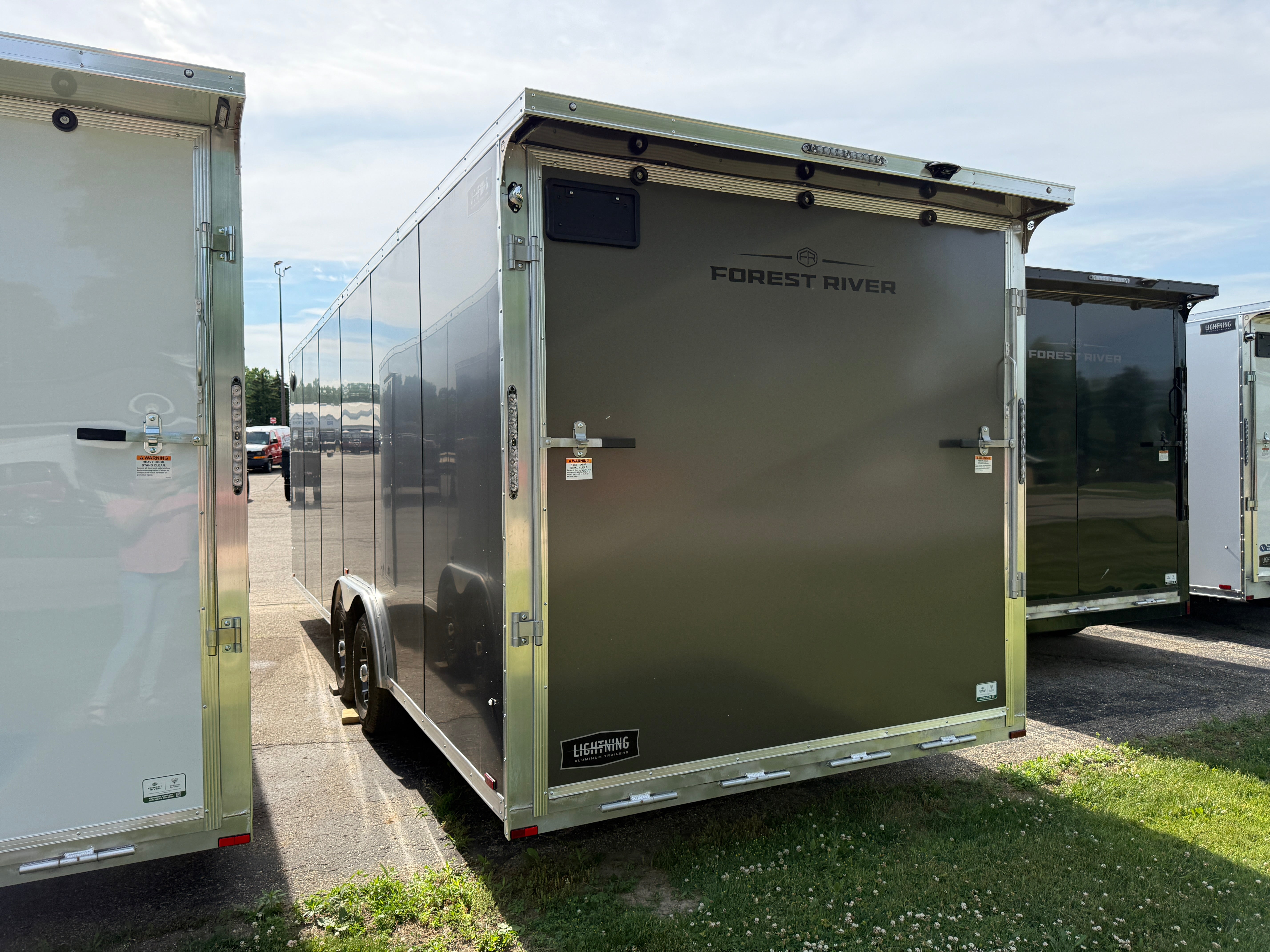 2027 Lightning 8.5' x 24' Aluminum Car Hauler Enclosed Trailer