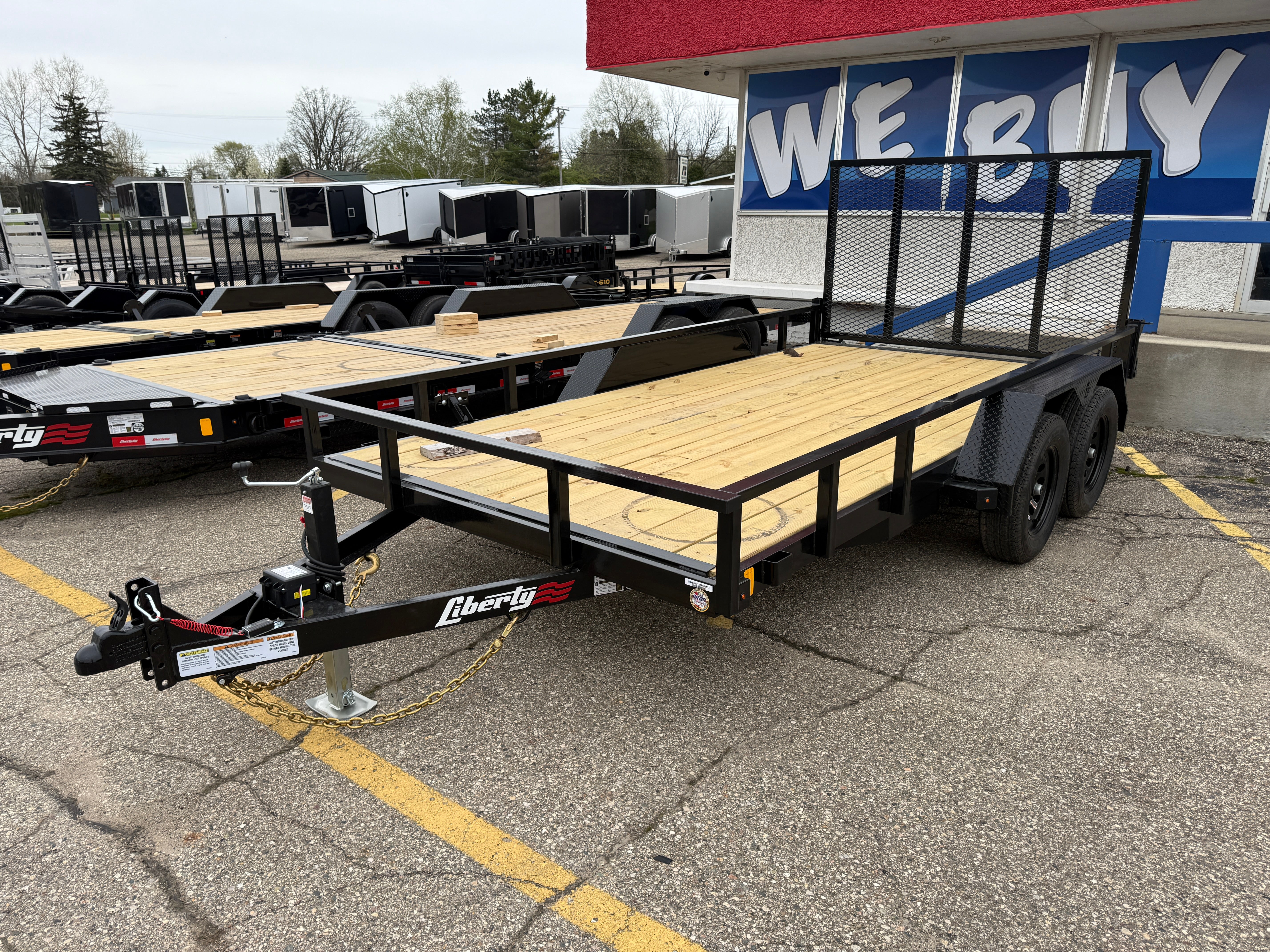 2026 Liberty 83" x 14' Utility Trailer