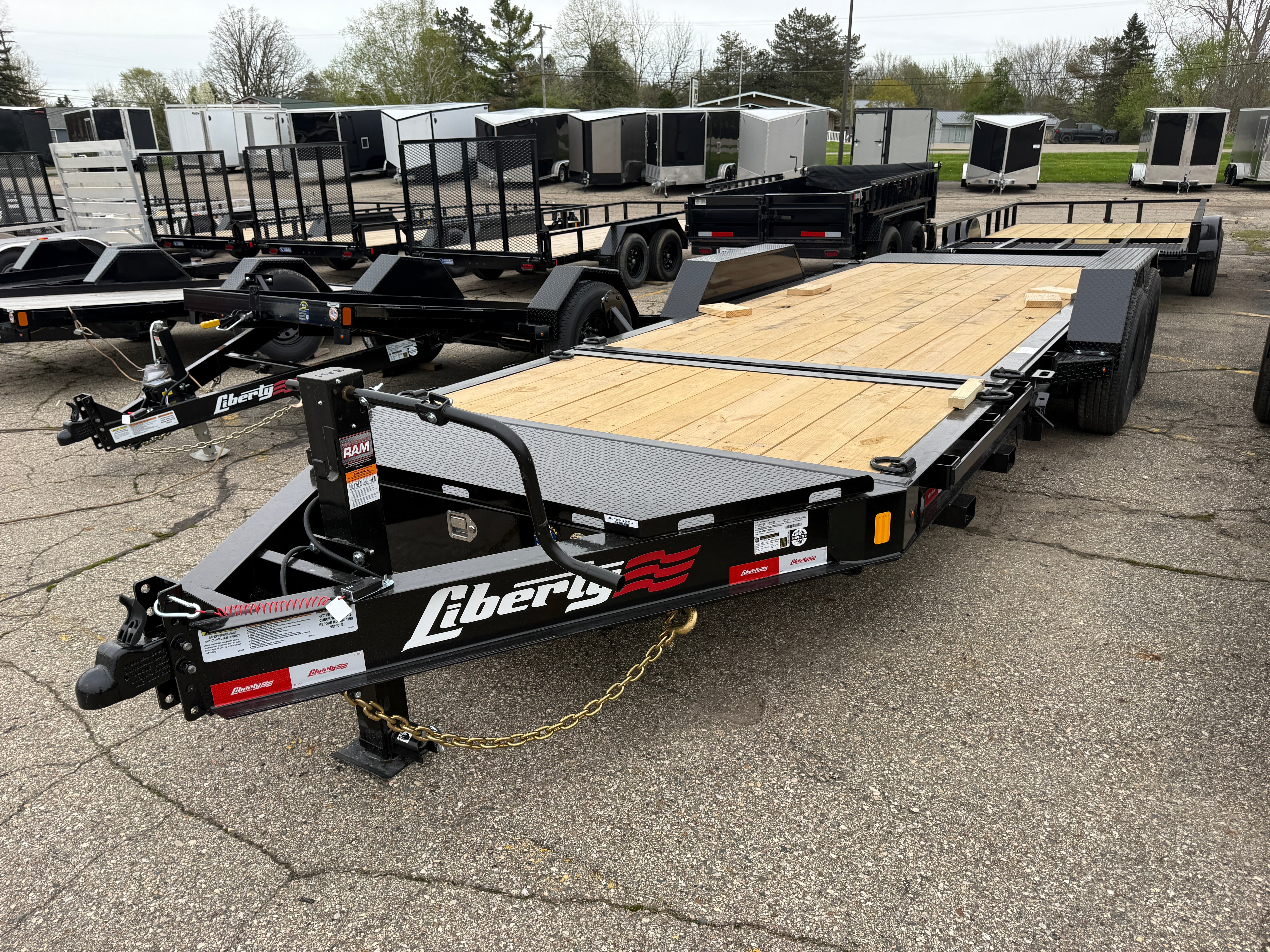2026 Liberty 83" x 20' Tilt Deck Equipment Trailer