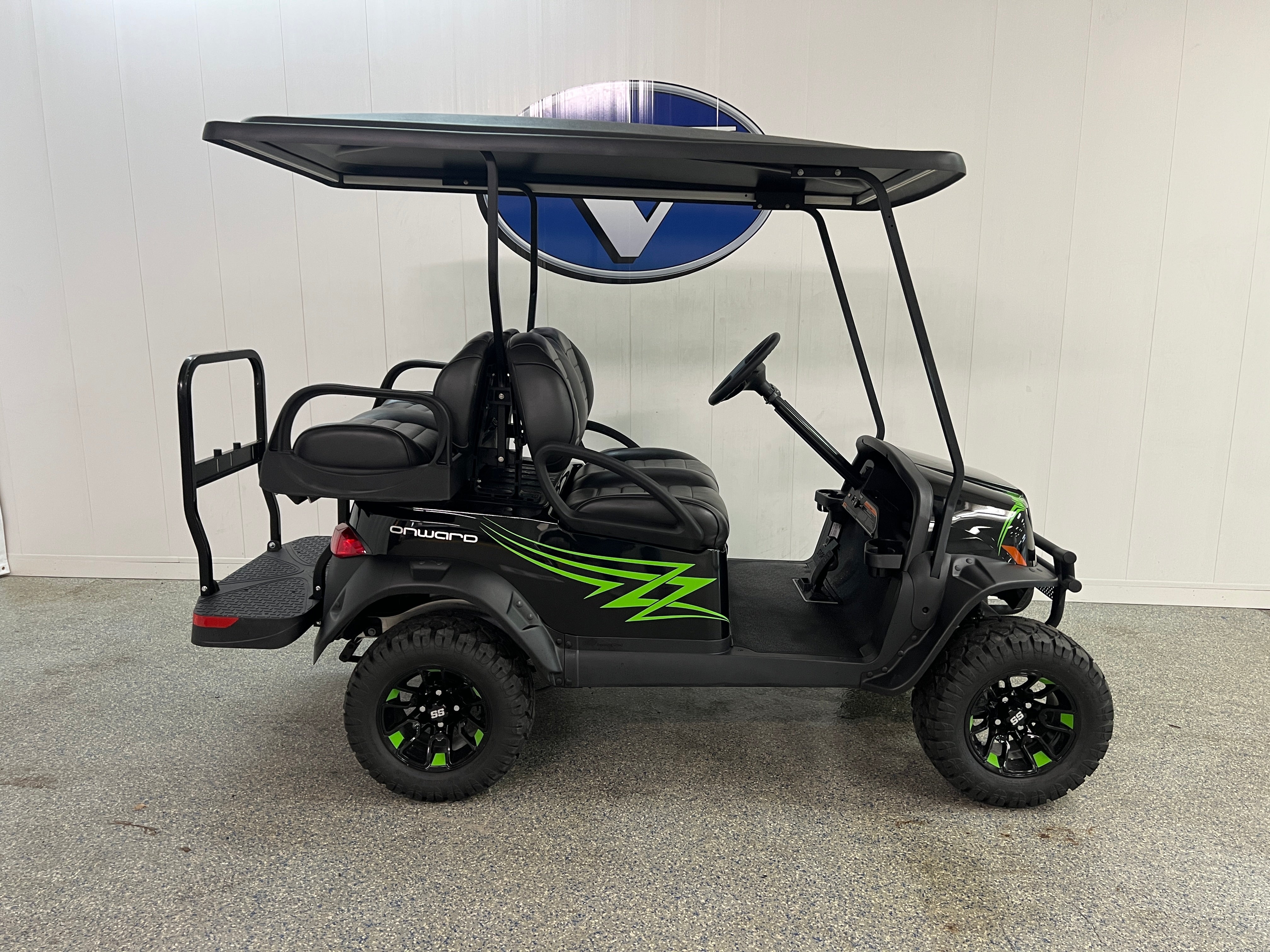 2021 Club Car Onward 4 Passenger Lifted Electric