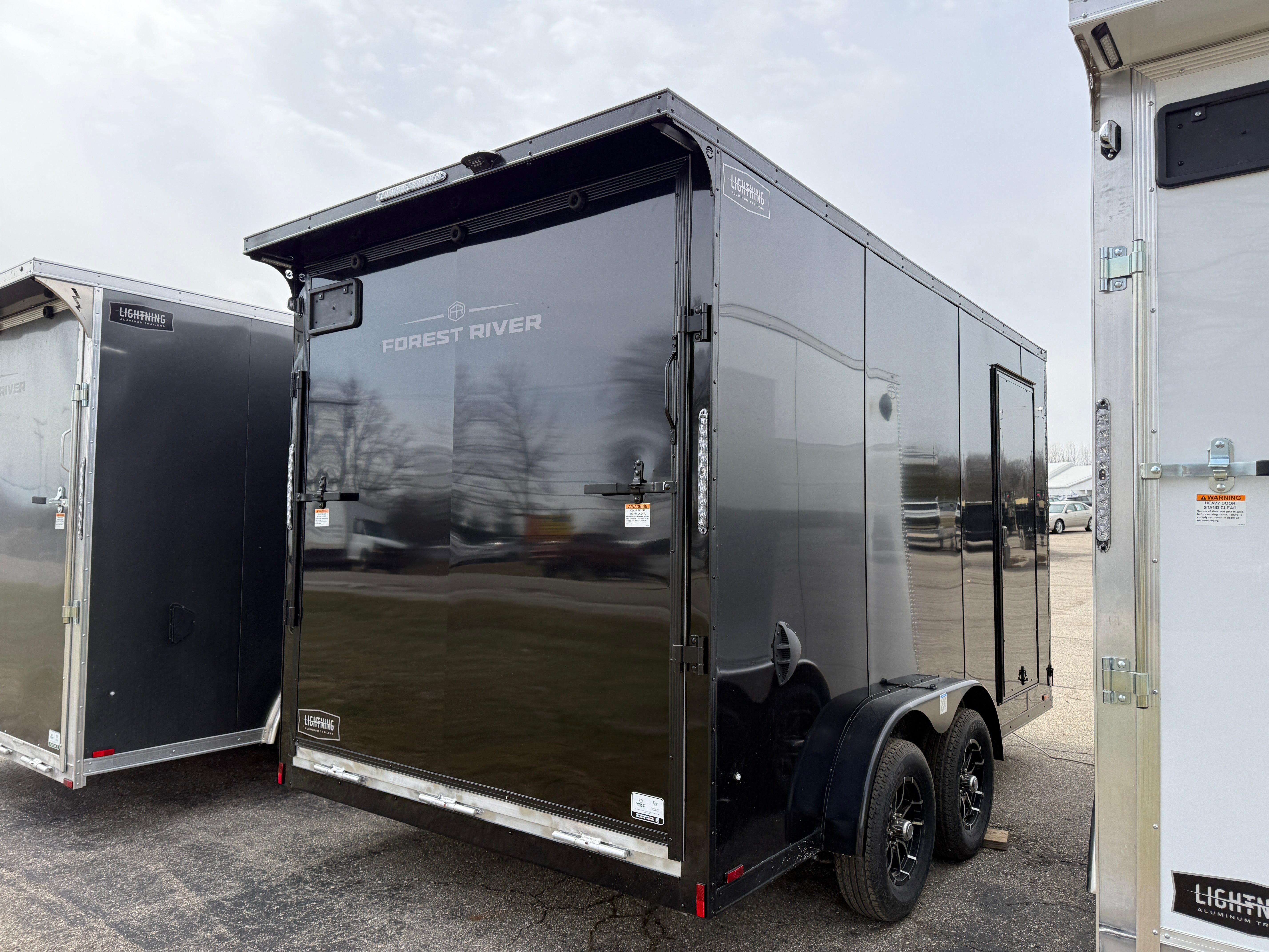2026 Lightning Aluminum 7.5' x 14' Enclosed Cargo Trailer