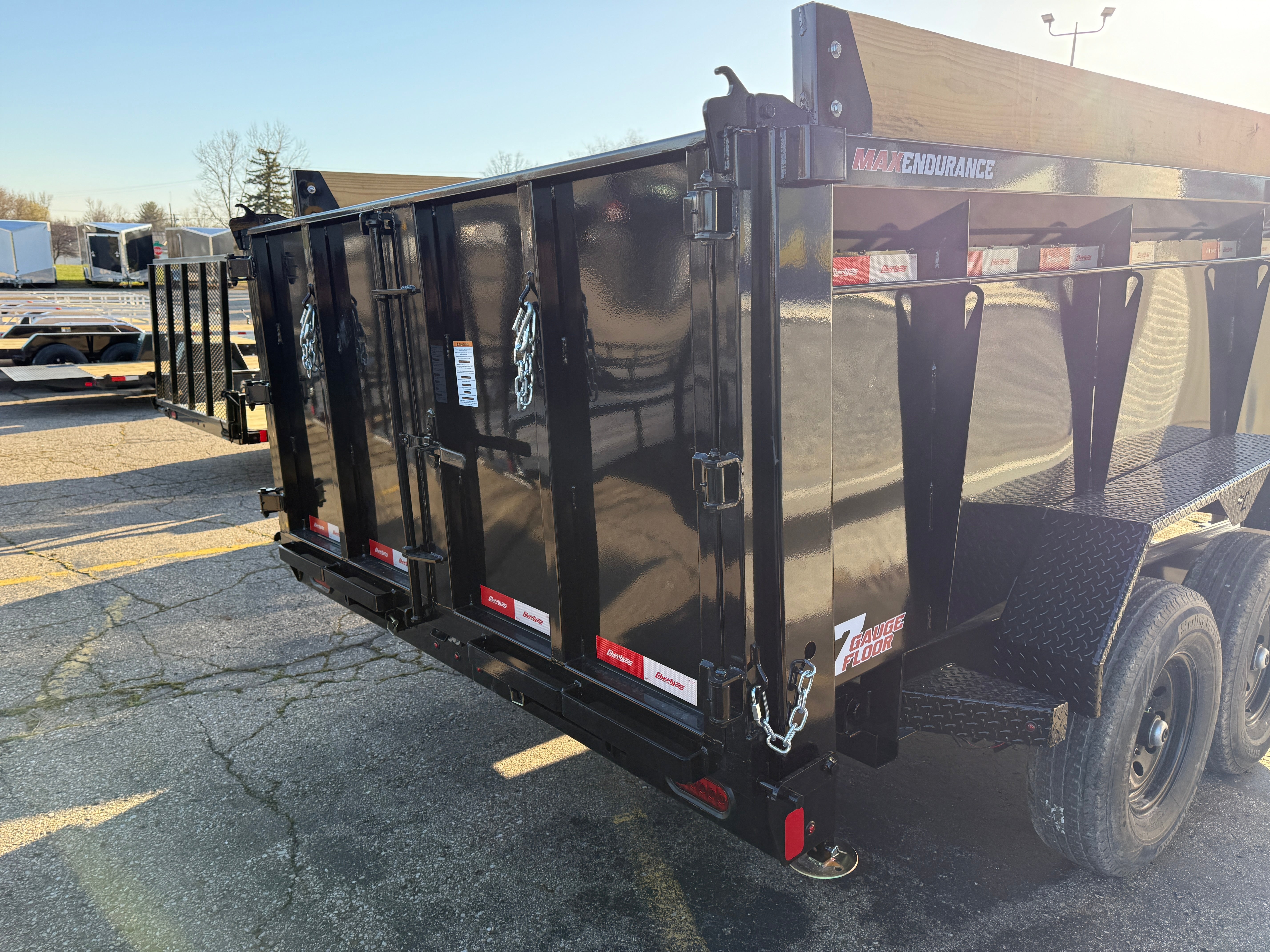 2025 Liberty 83" x 16' Dump Trailer