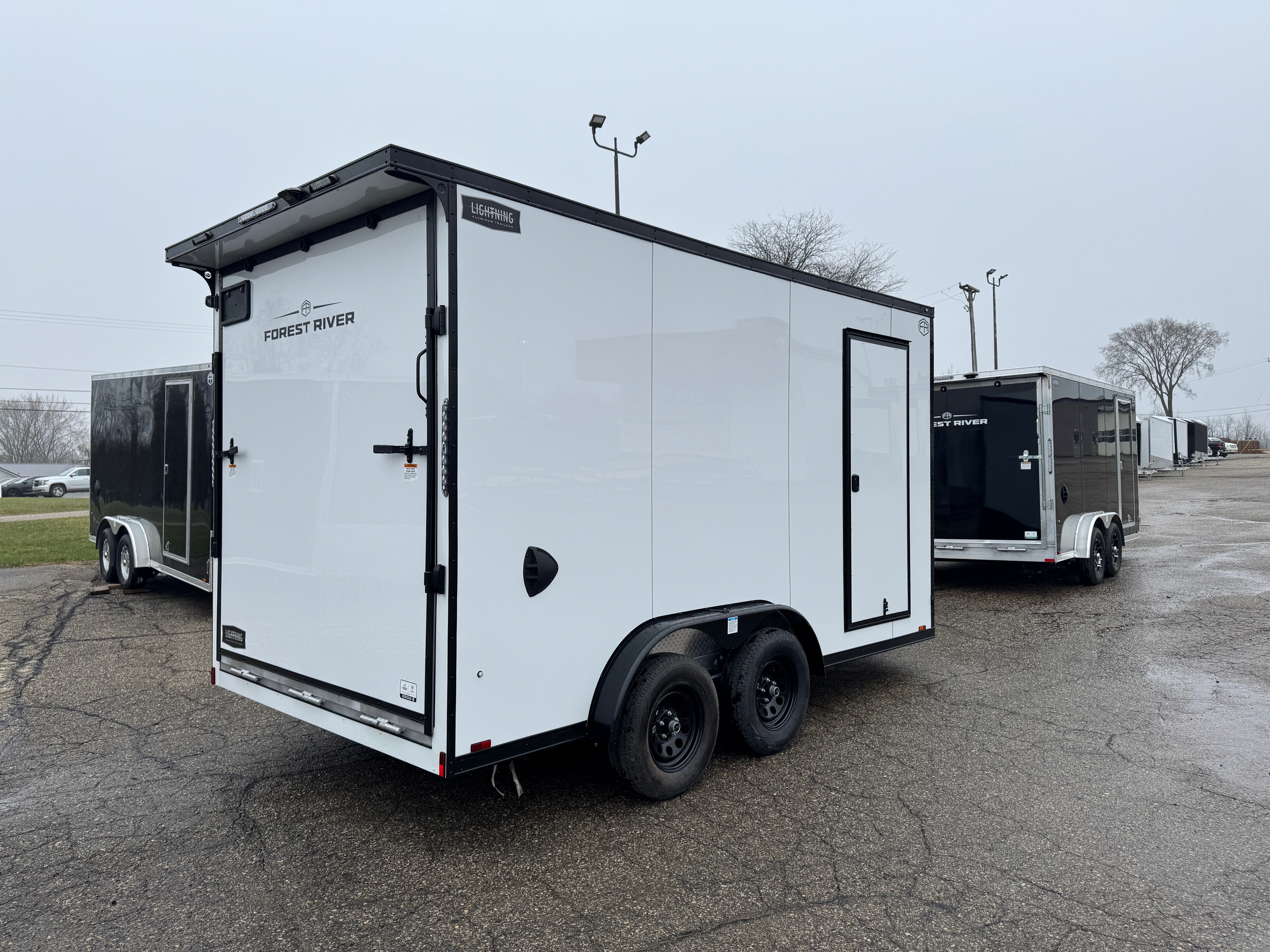 2026 Lightning Aluminum 7.5' x 14' Enclosed Cargo Trailer