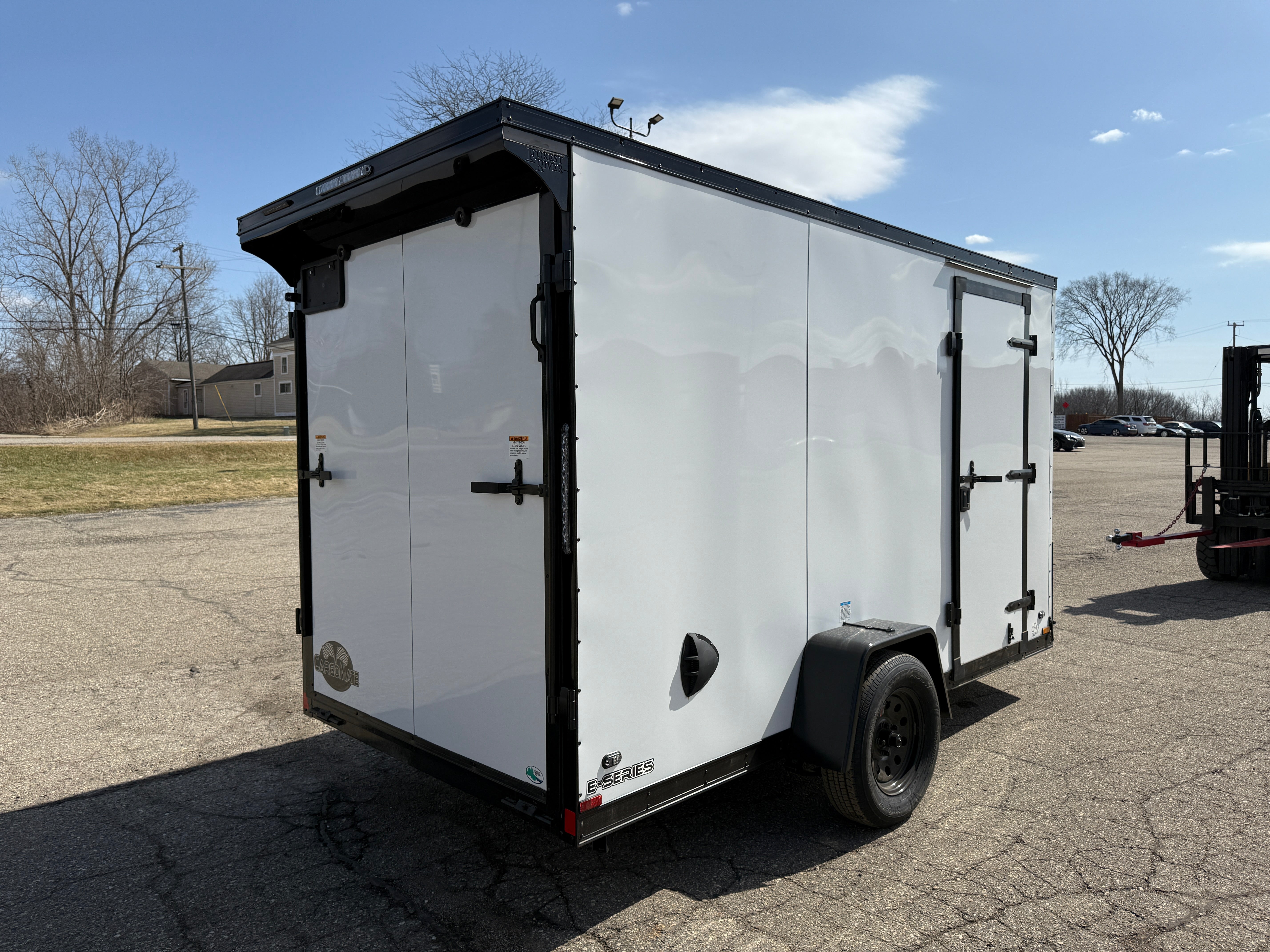 DAMAGED - 2025 Cargo Mate E-Series 6' x 12' Enclosed Trailer