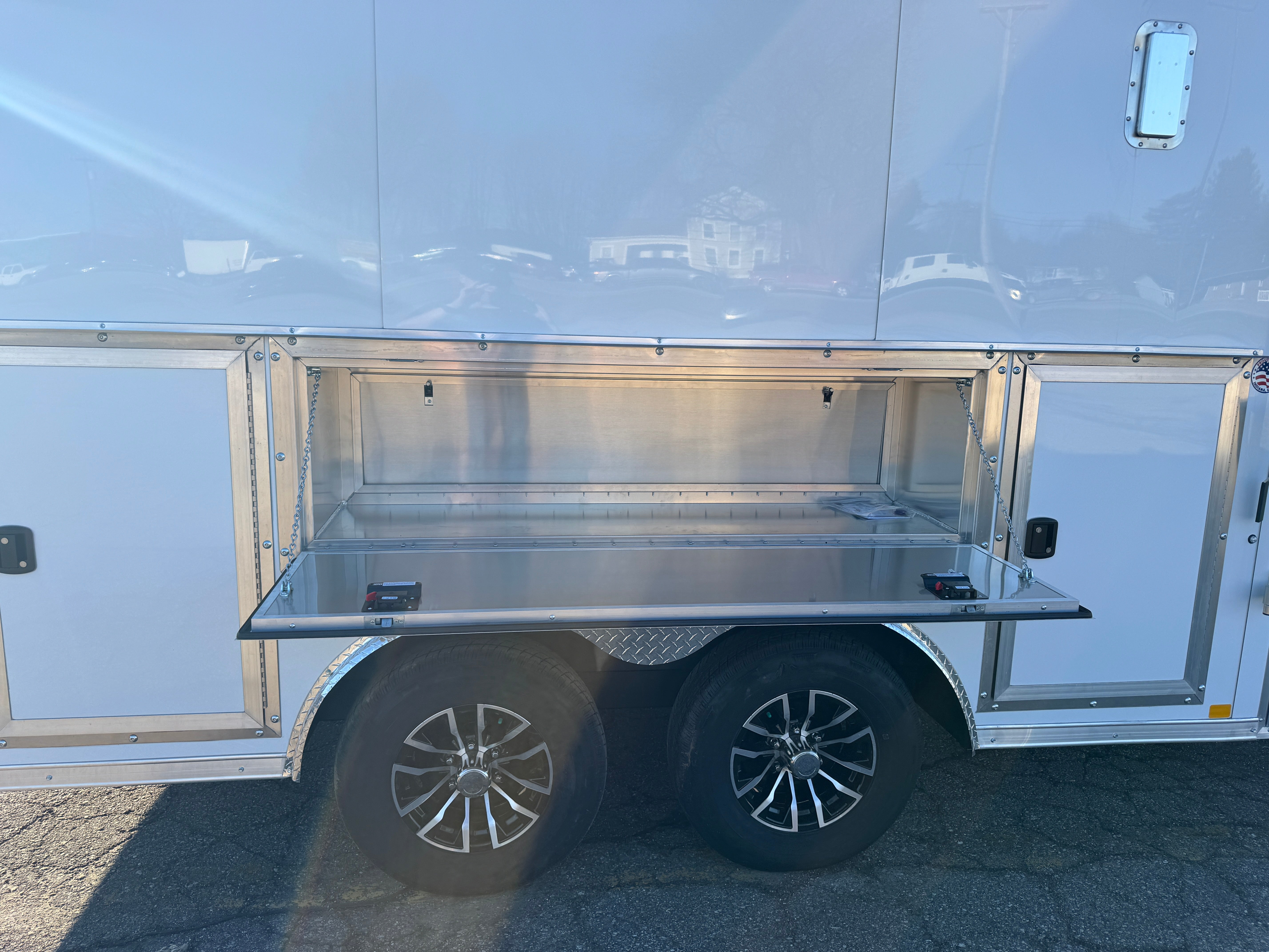 2026 Formula 8.5' x 16' Contractor Deluxe Flat Top Bullnose Enclosed Trailer