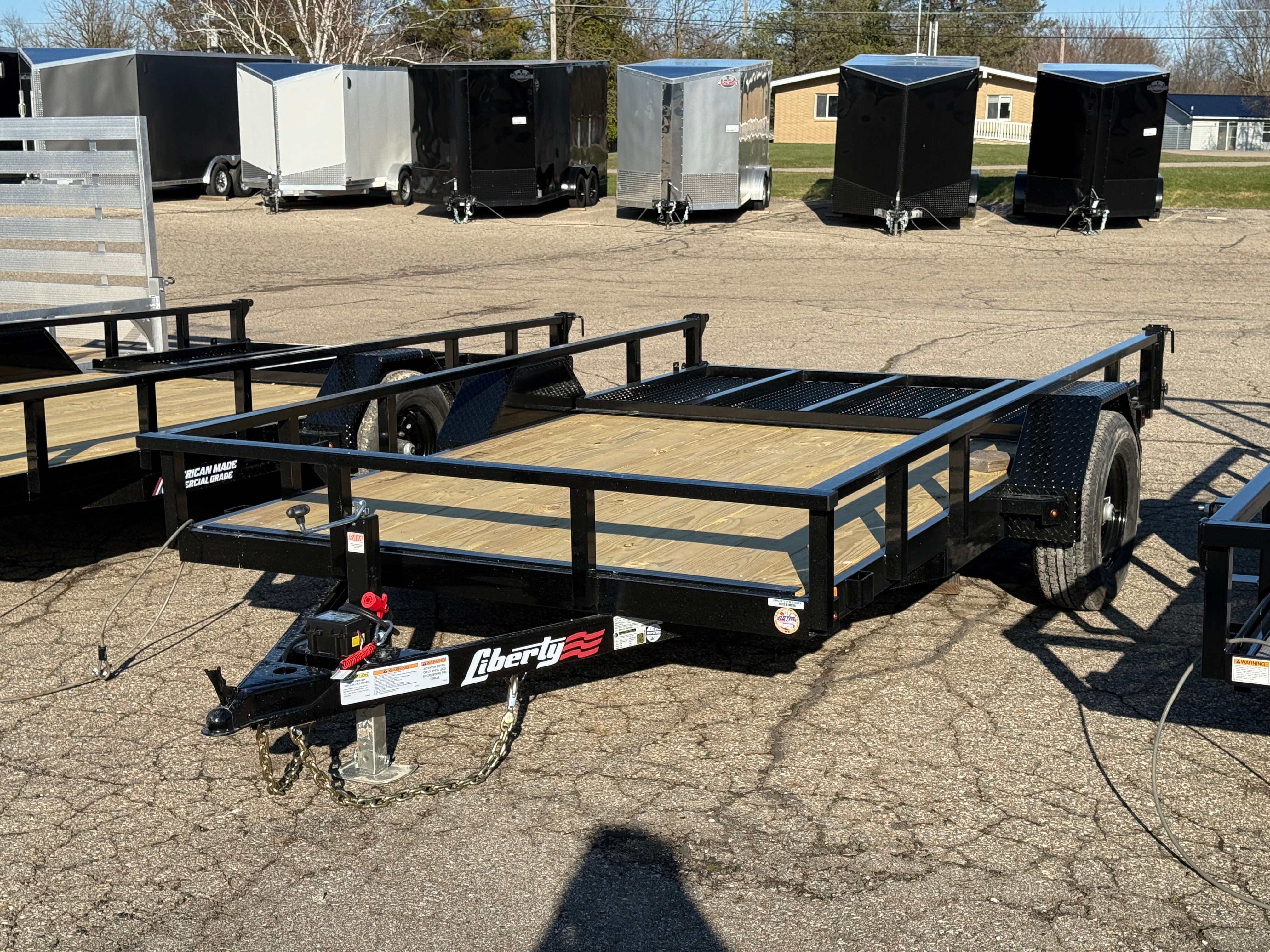 2025 Liberty 83" x 12' Utility Trailer