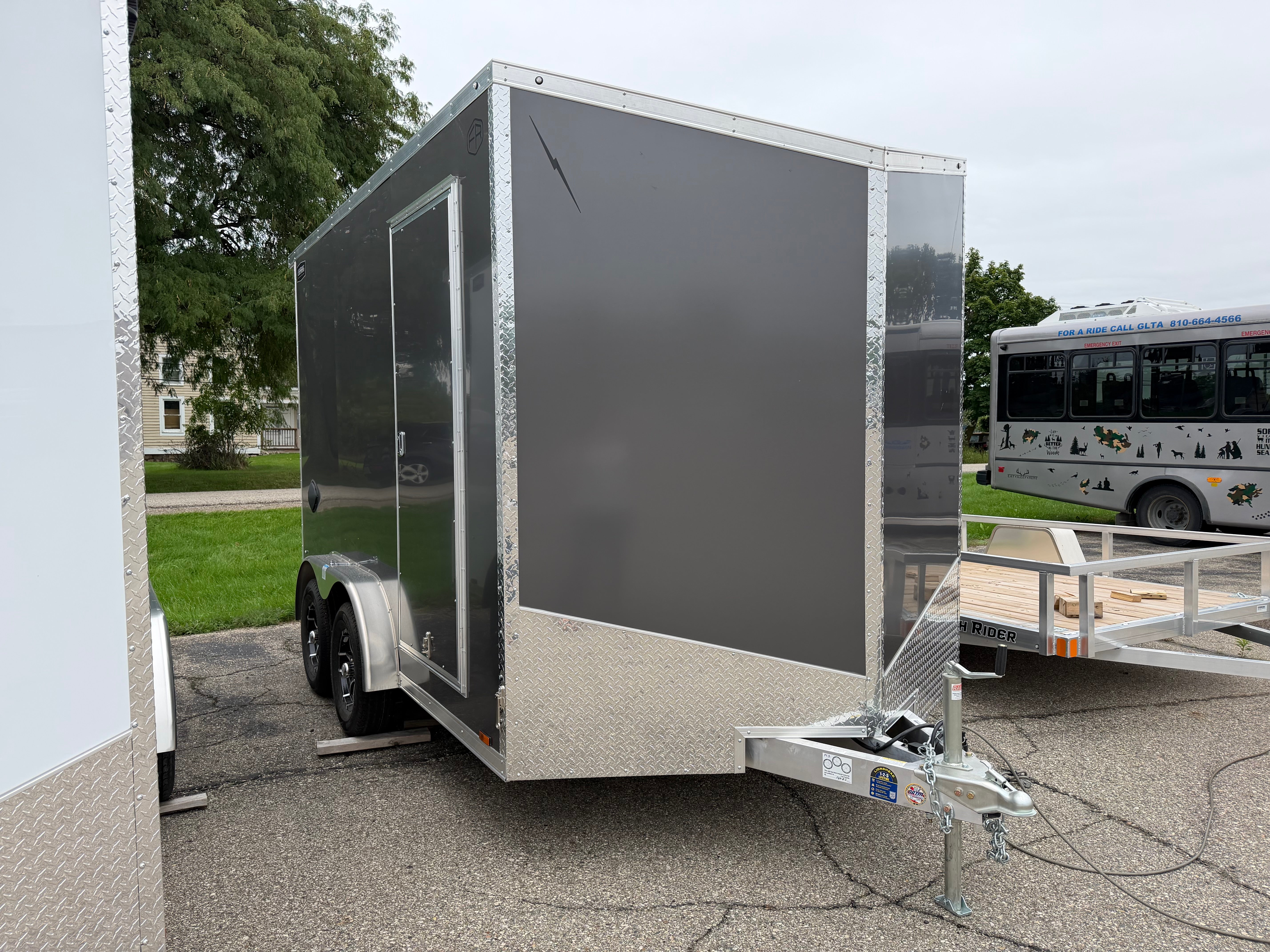 2026 Lightning Aluminum 7.5' x 12' Cargo Trailer