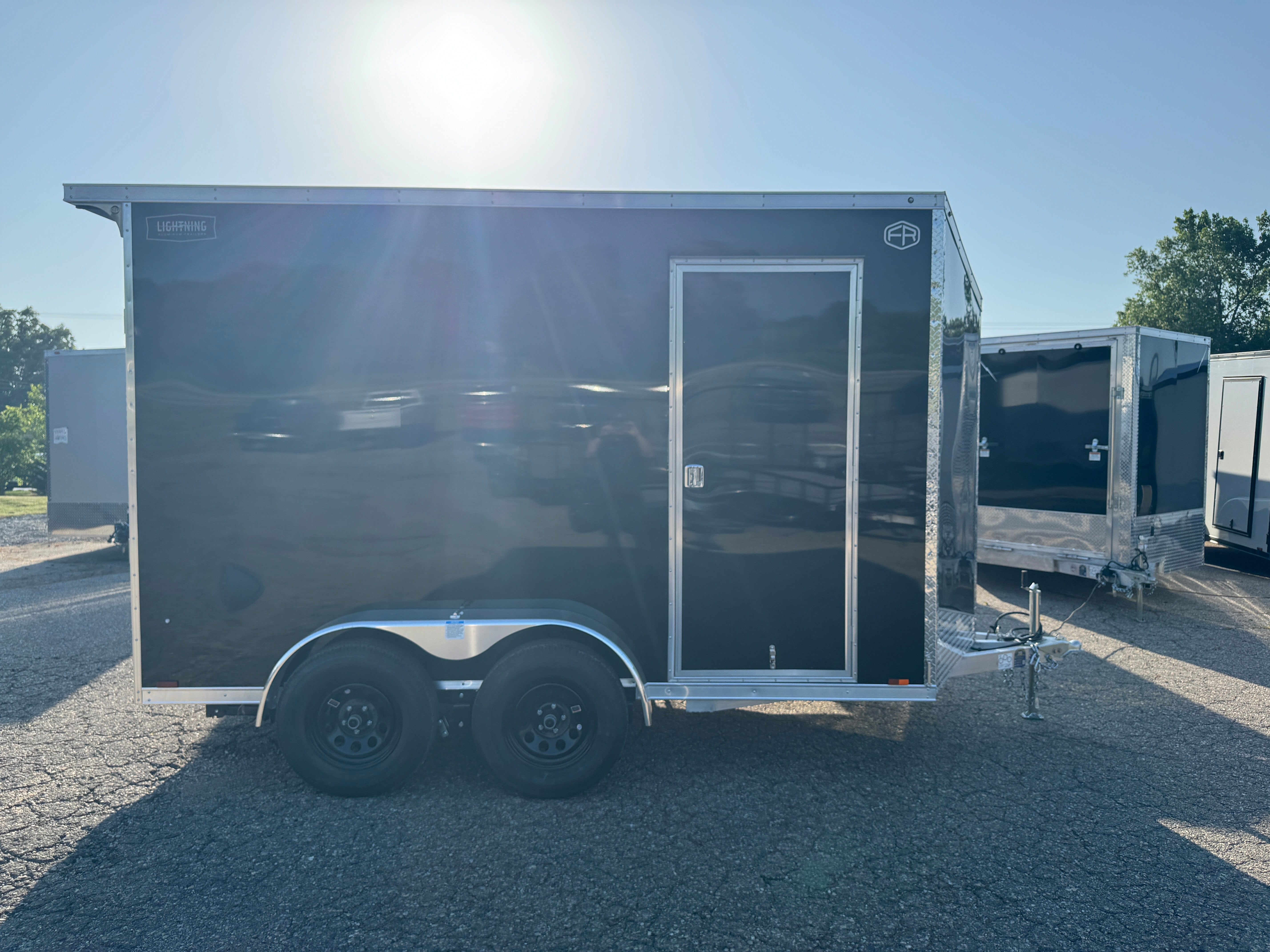 2027 Lightning Aluminum 7' x 12' Enclosed Trailer