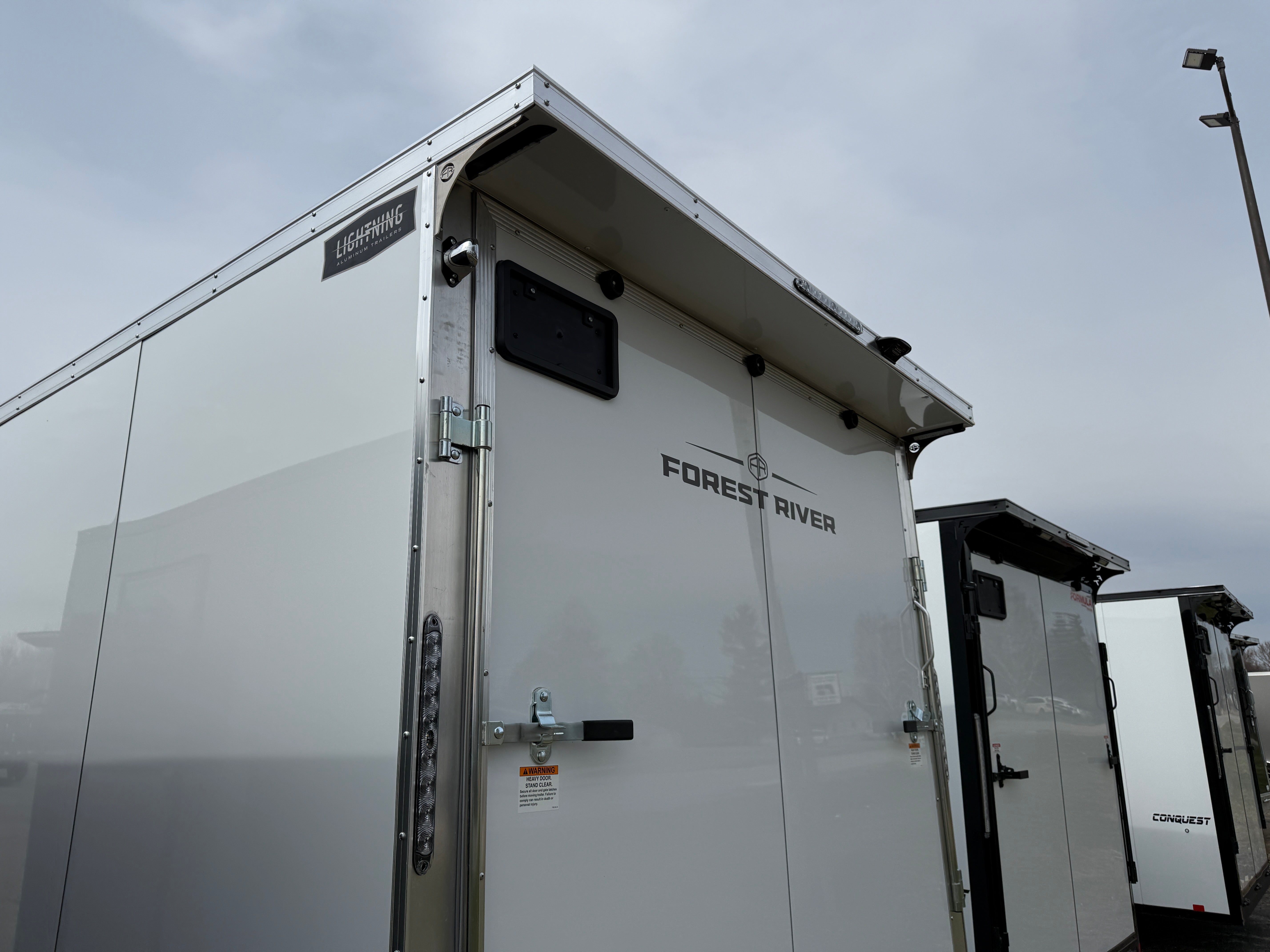 2026 Lightning Aluminum 7.5' x 14' Enclosed Cargo Trailer