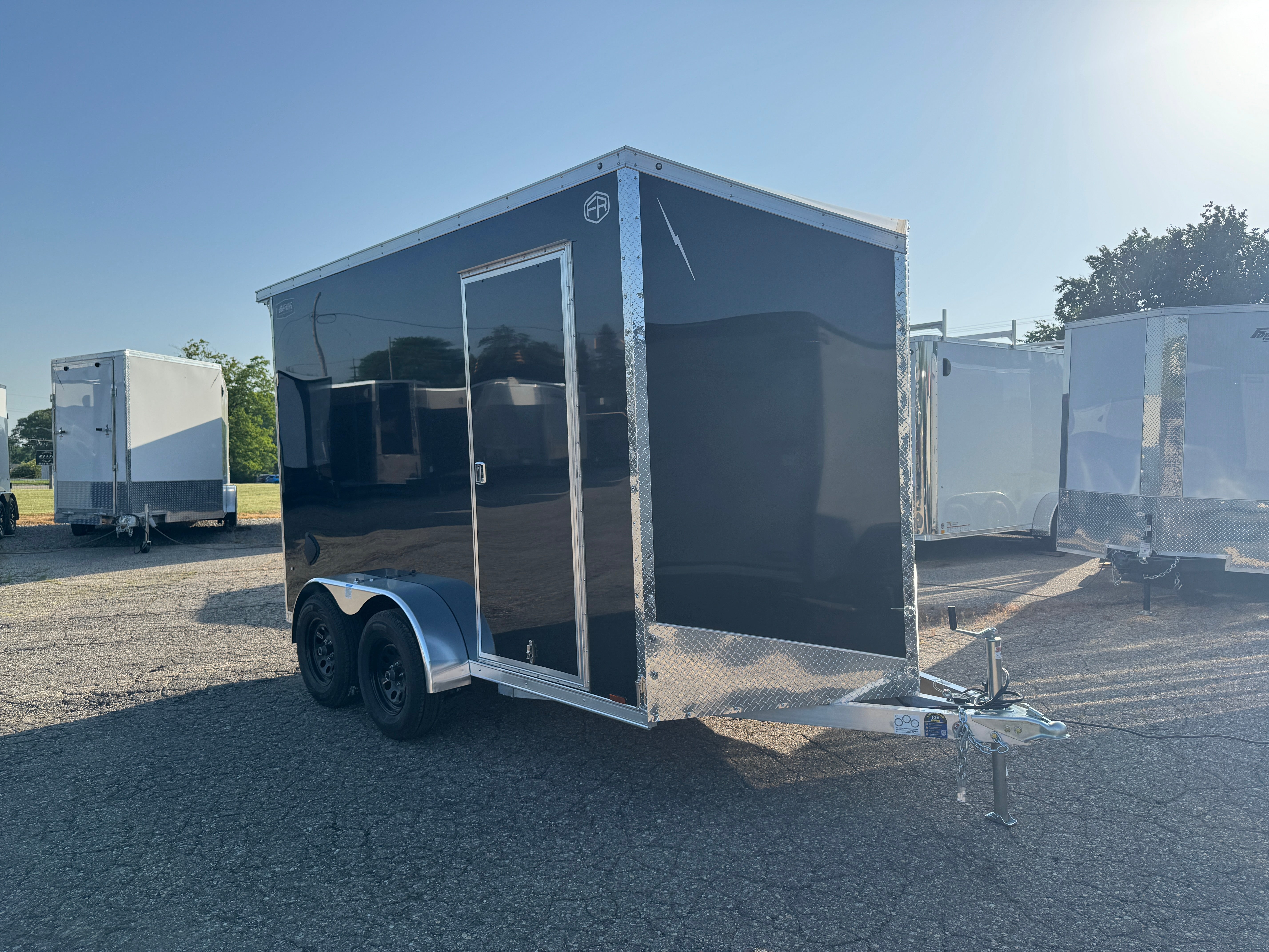 2027 Lightning Aluminum 7' x 12' Enclosed Trailer