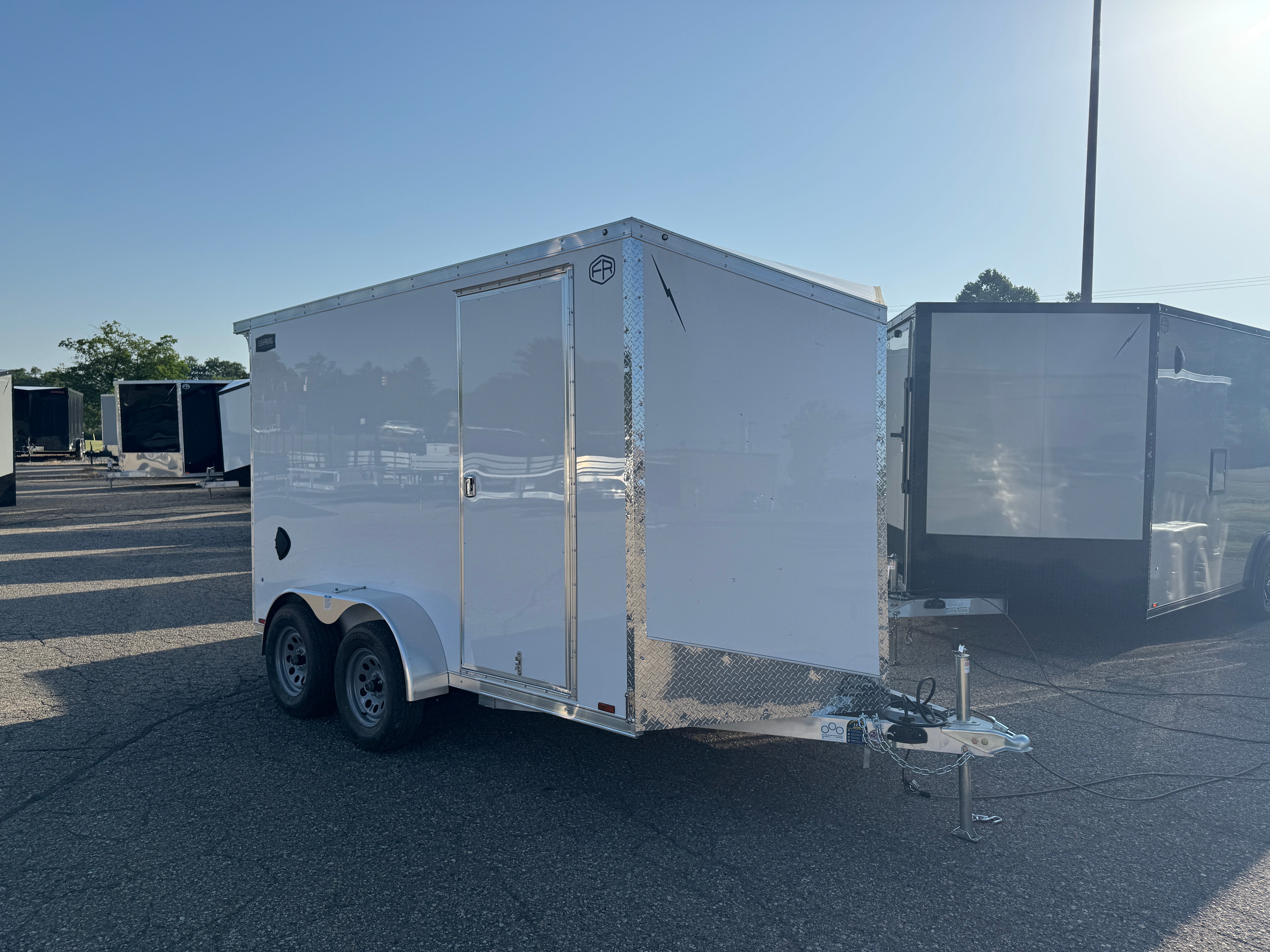 2027 Lightning Aluminum 7' x 12' Enclosed Trailer