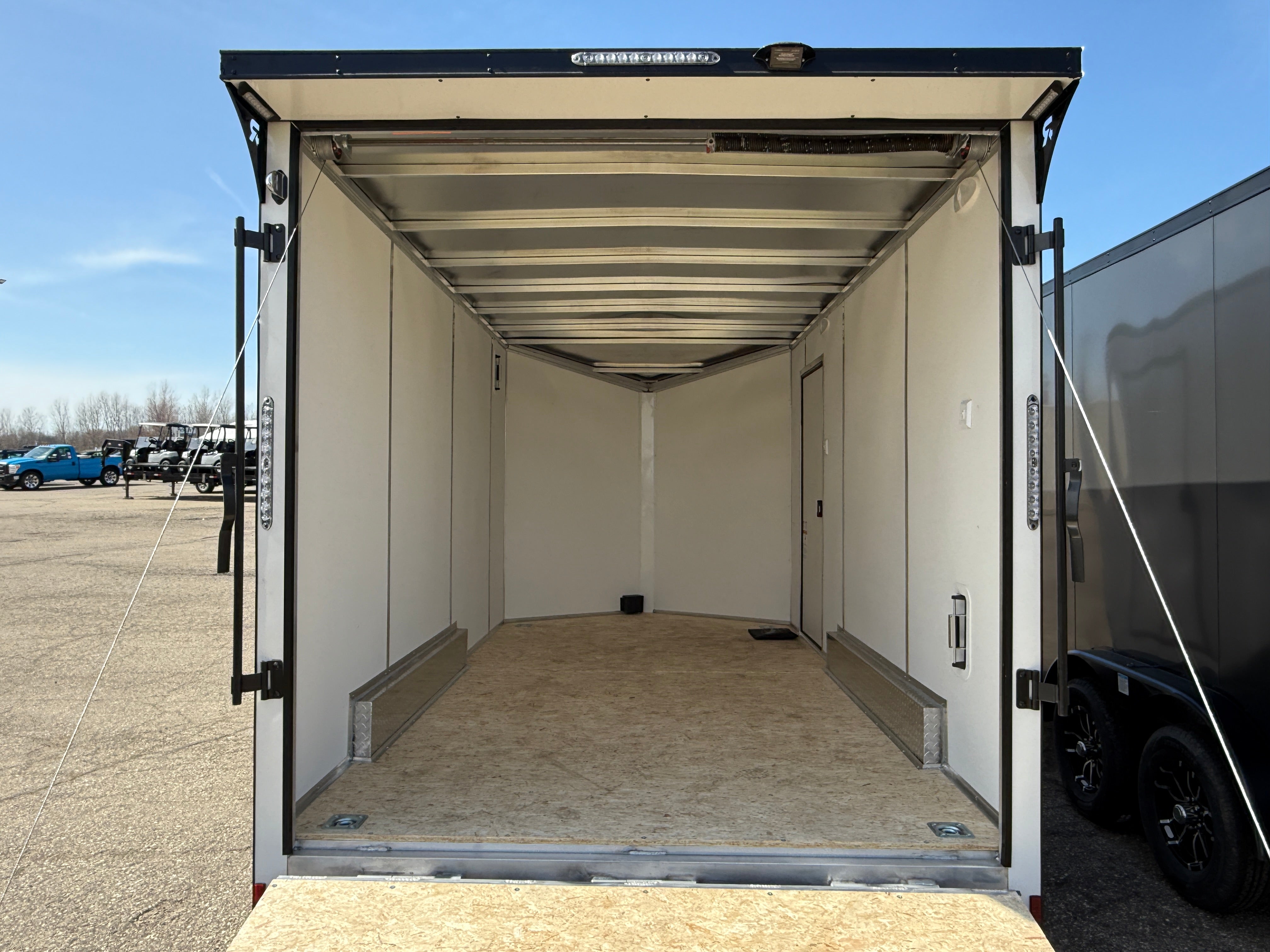 2025 Lightning Aluminum 7.5' x 14' Enclosed Trailer