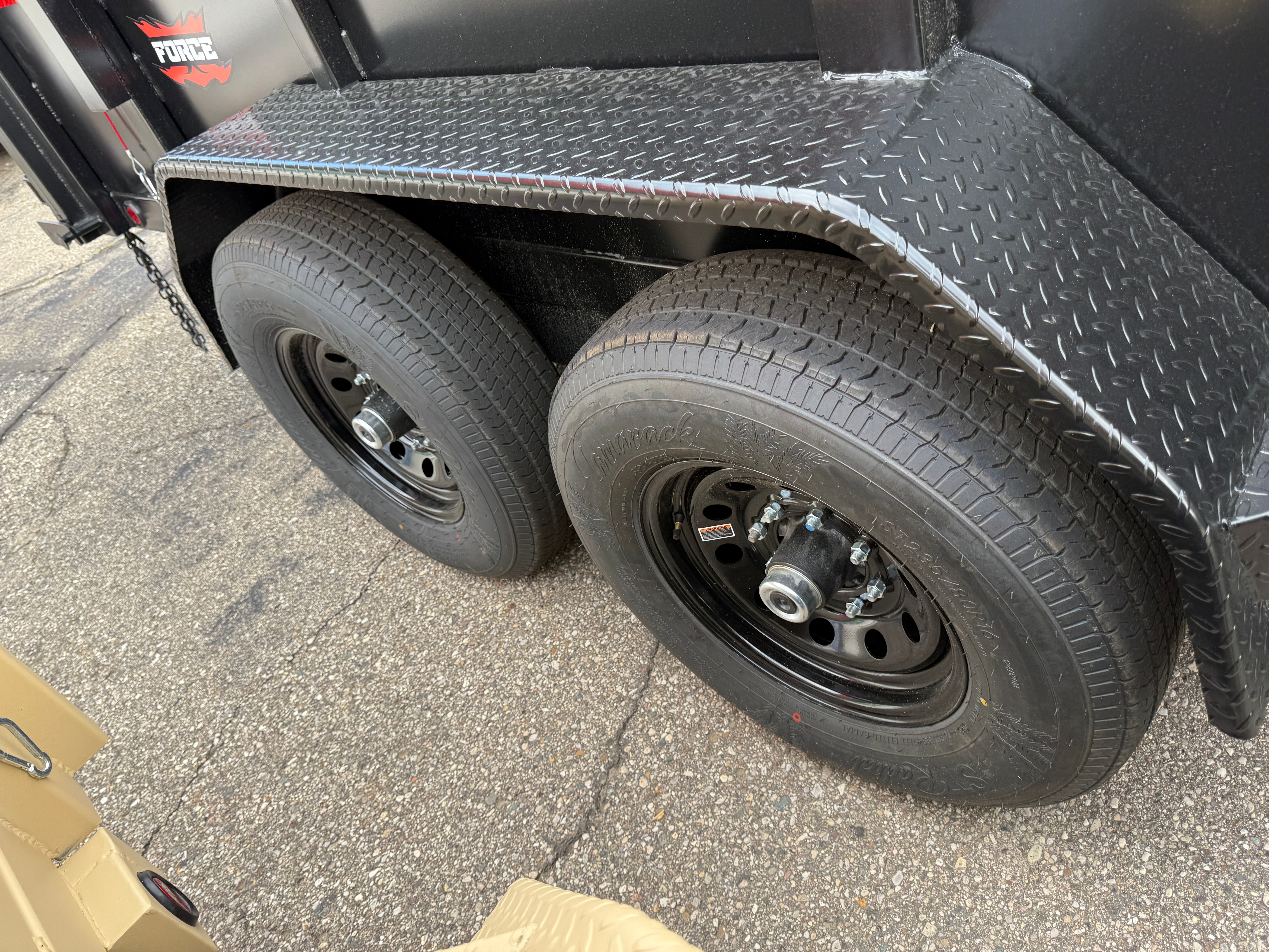 2026 Force 7' x 16' Telescoping Dump Trailer
