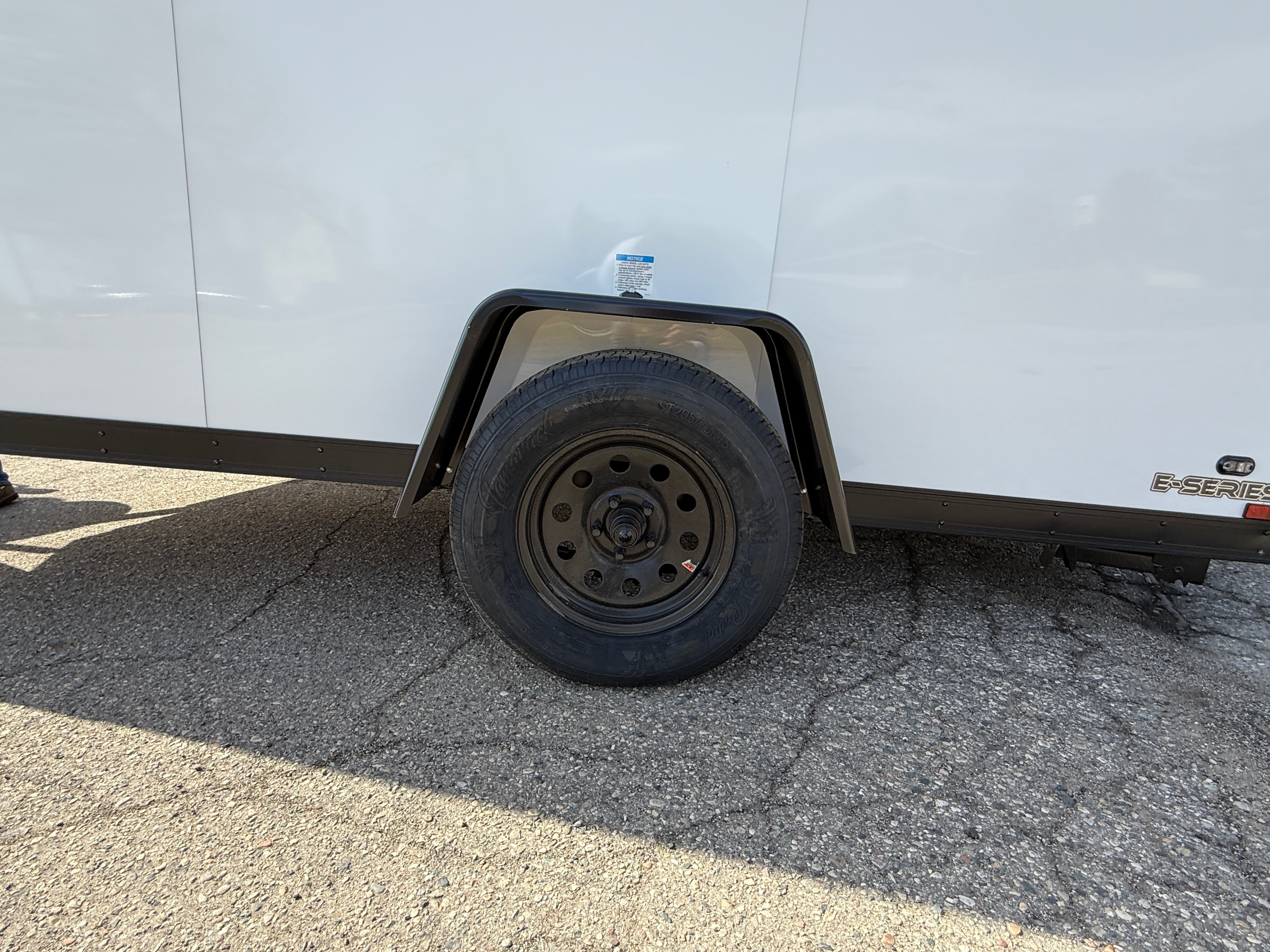 DAMAGED - 2025 Cargo Mate E-Series 6' x 12' Enclosed Trailer
