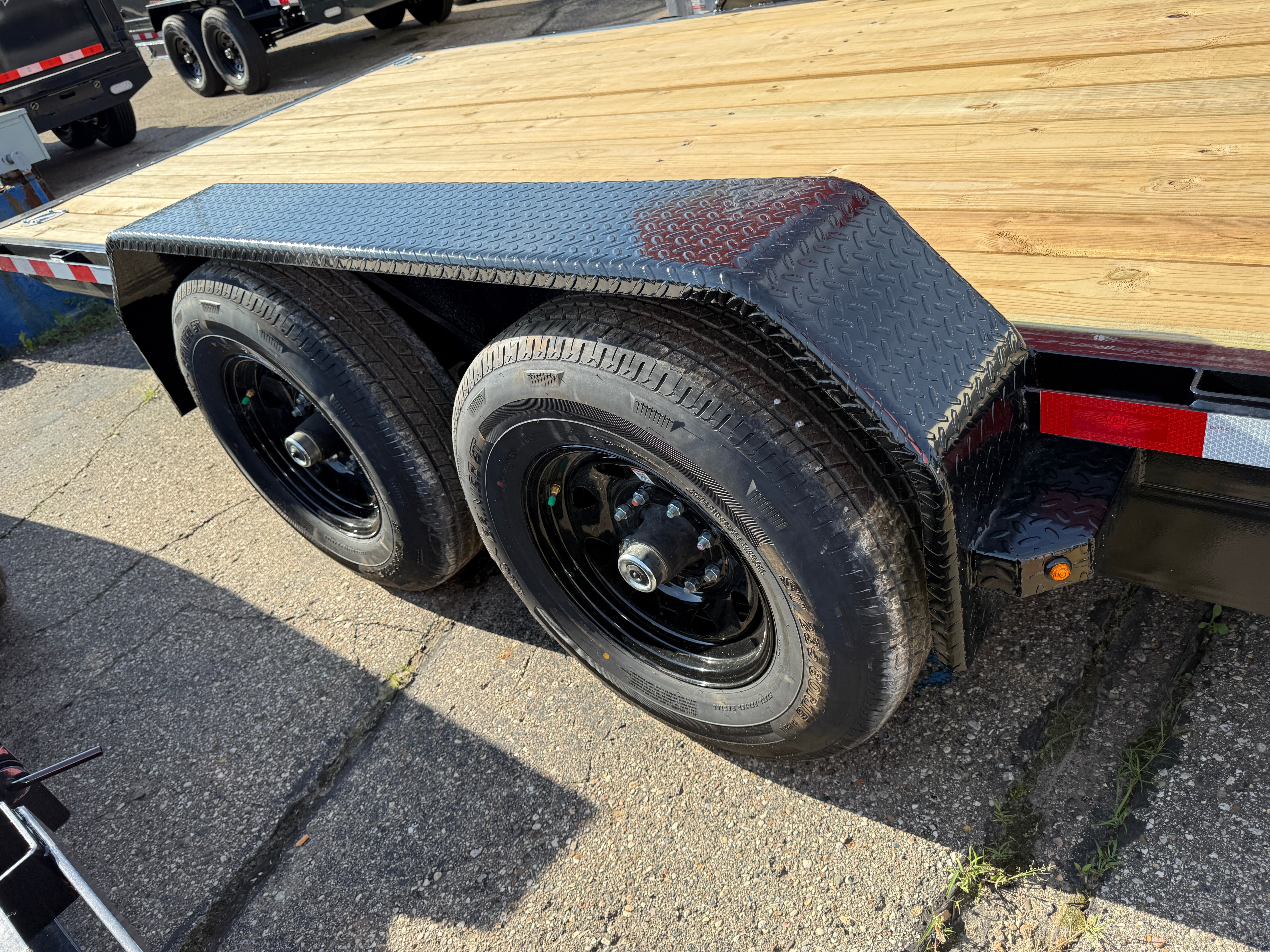 2026 H & H 82" x 18' Electric Tilt Speed Loader Car Hauler Trailer