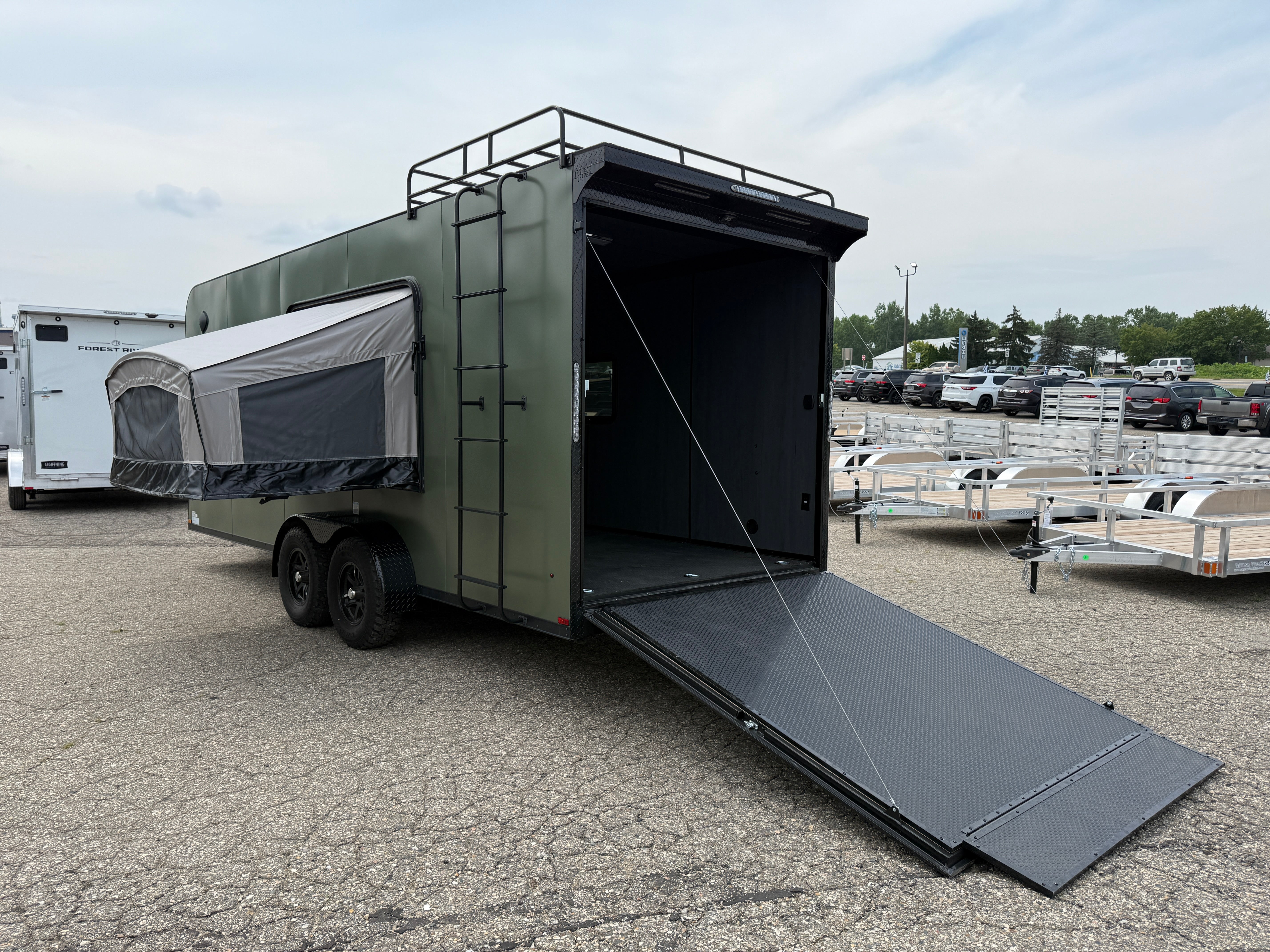 2025 Haulin 7' x 20' Cargo Hauler Camper