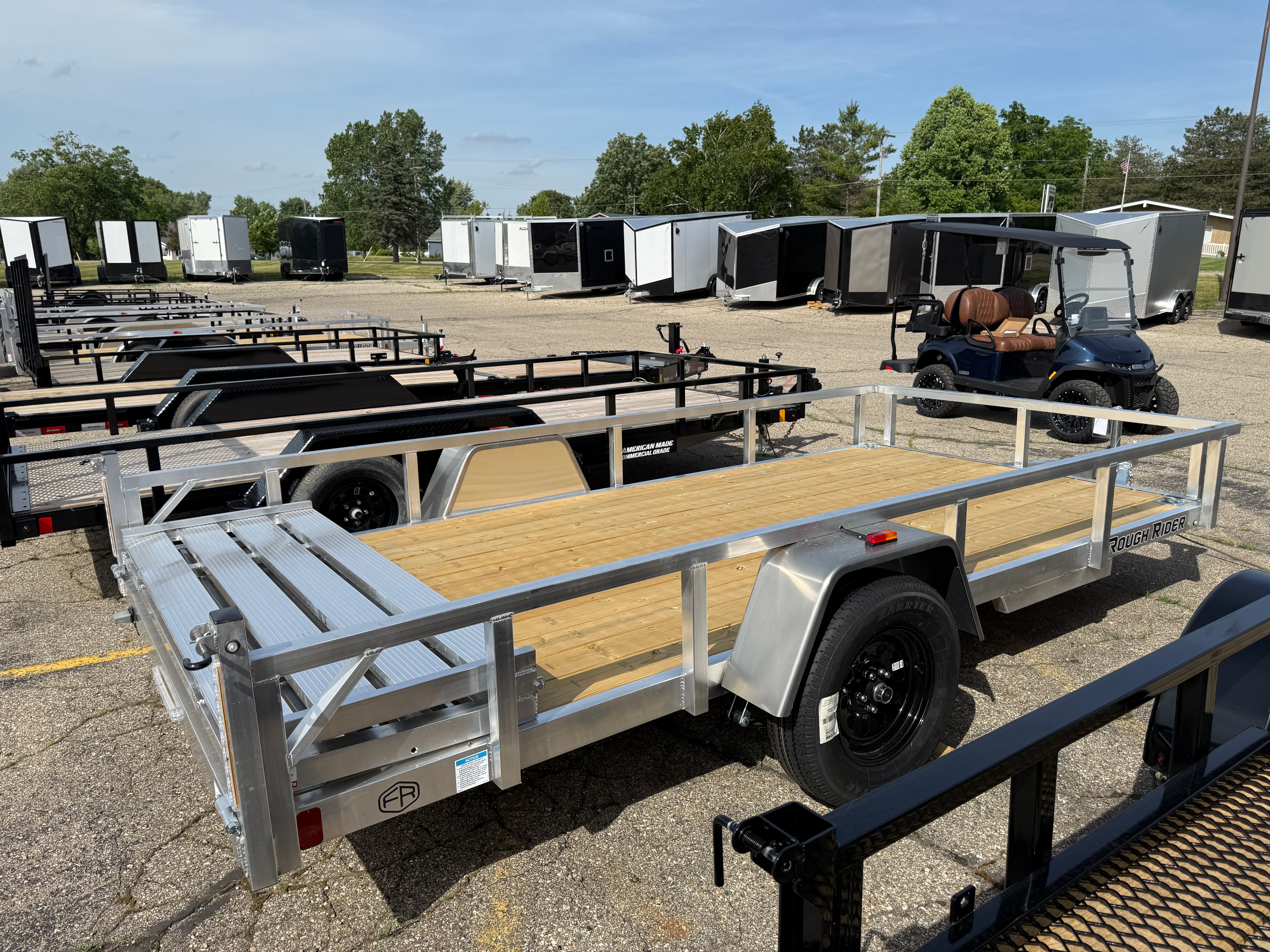 2027 Rough Rider 6.5' x 14' Utility Trailer