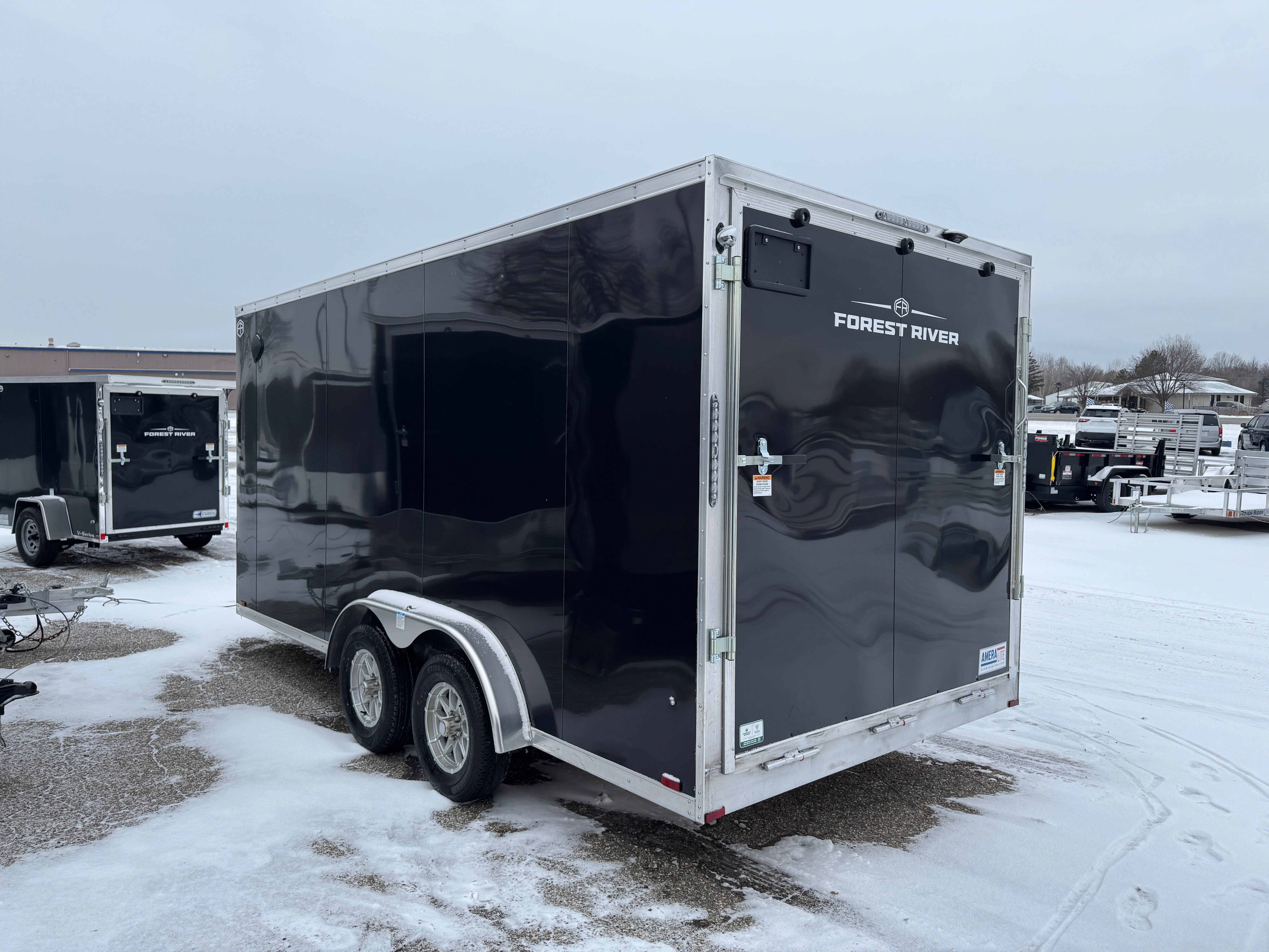 2026 Ameri-Lite Aluminum 7.5' x 16' Enclosed Cargo Trailer