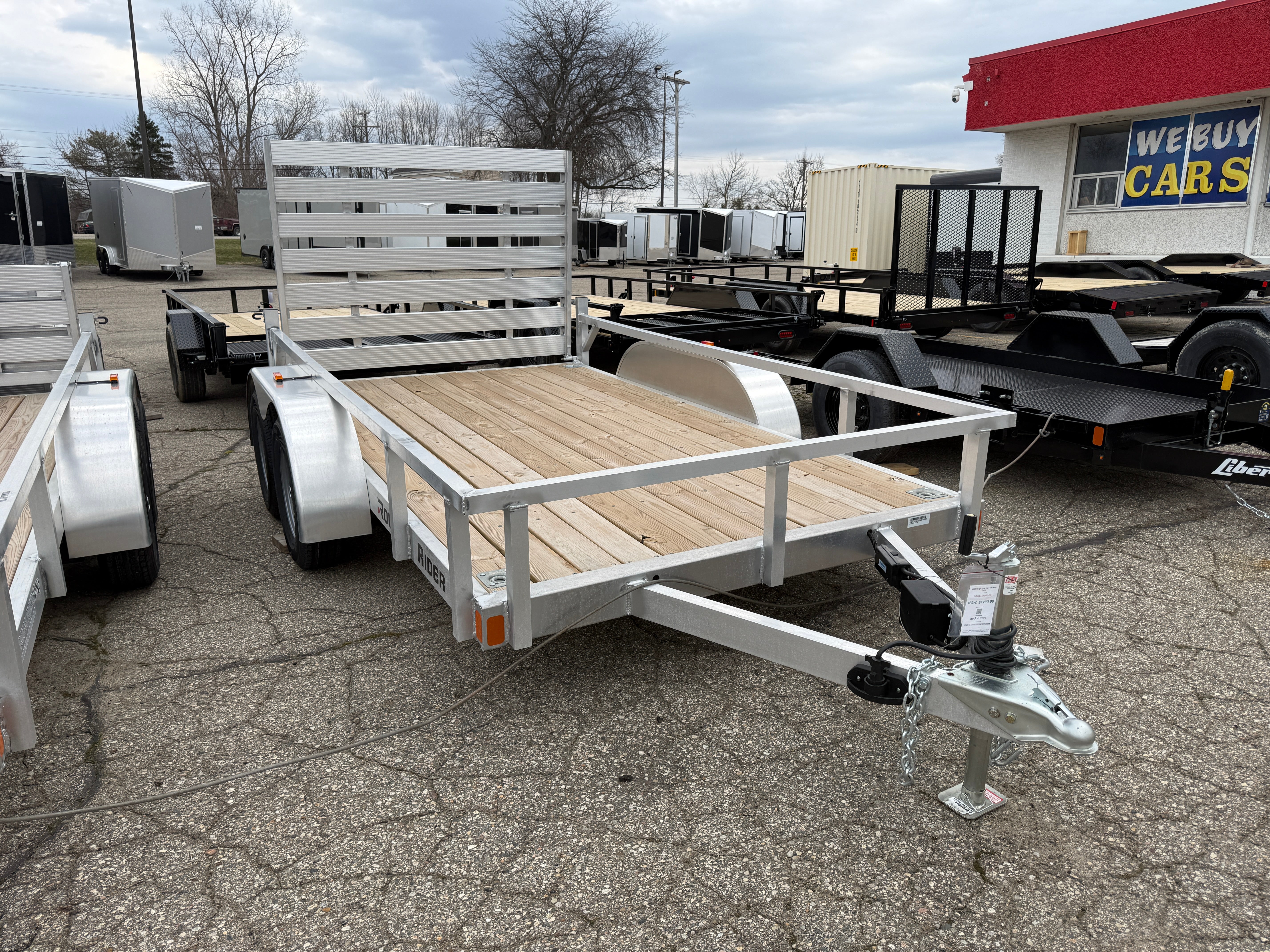 2026 Rough Rider 6.5' x 12' Utility Trailer